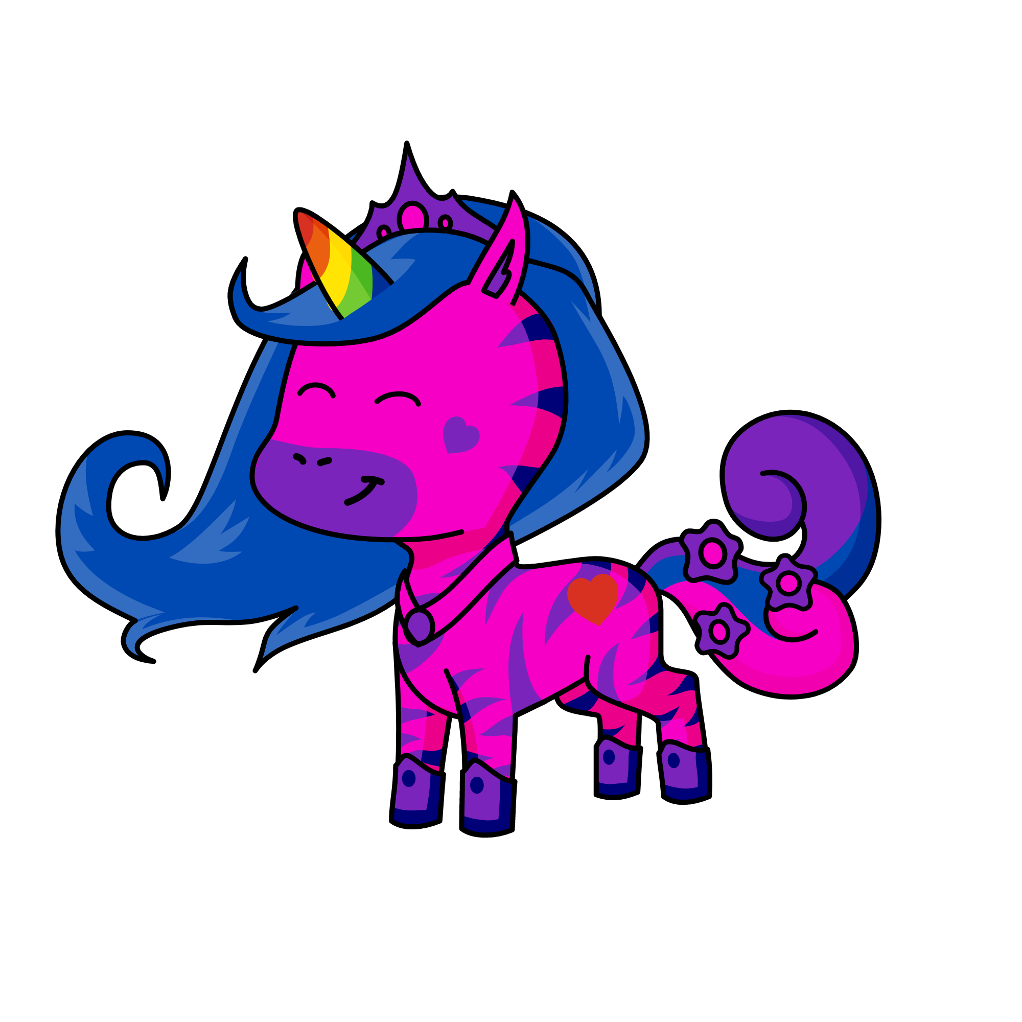 Calina, the unicorn