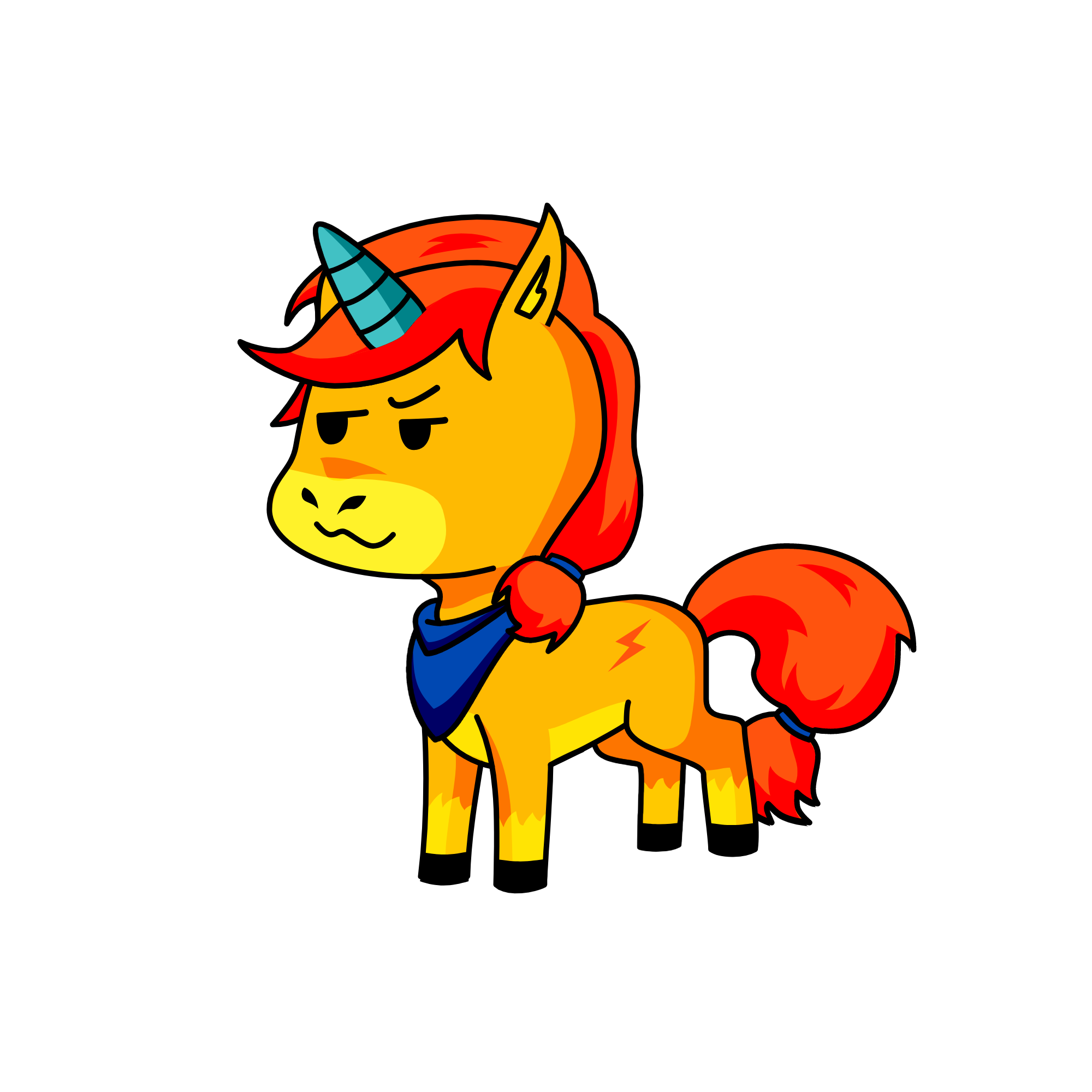 Taki, the unicorn