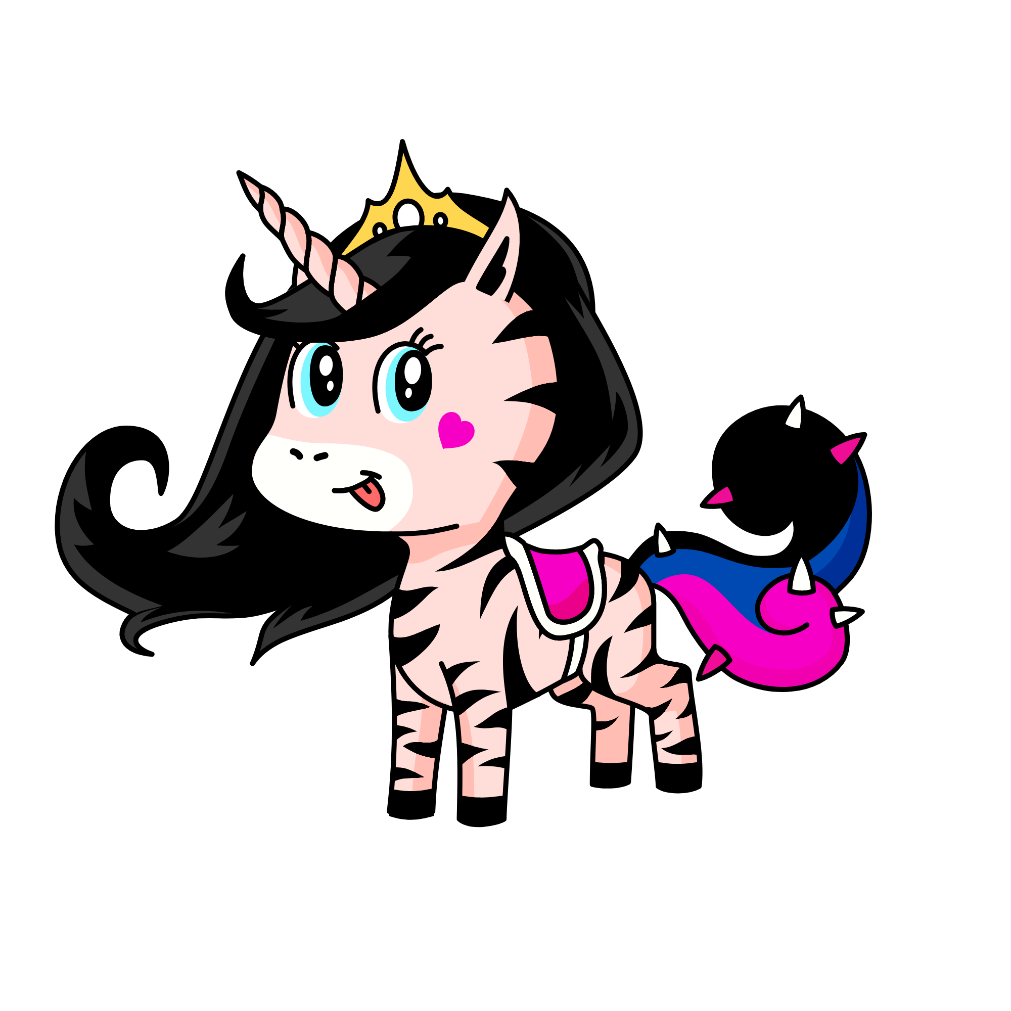 princess, the unicorn
