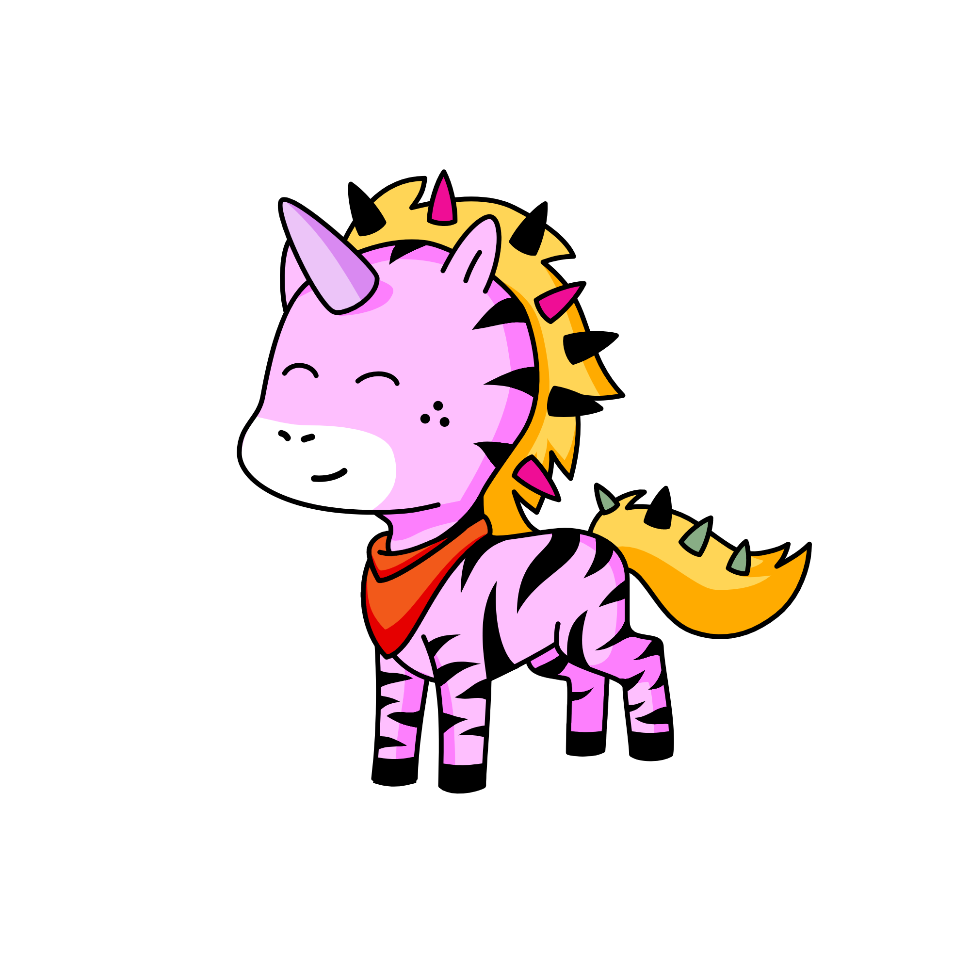 рара, the unicorn