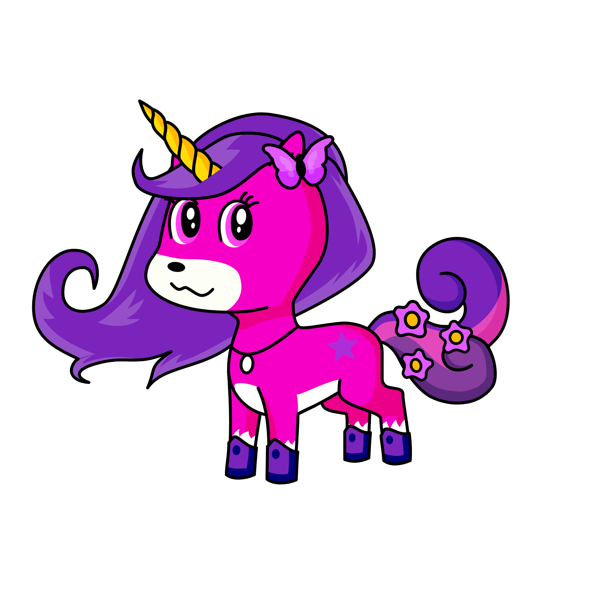 bff, the unicorn