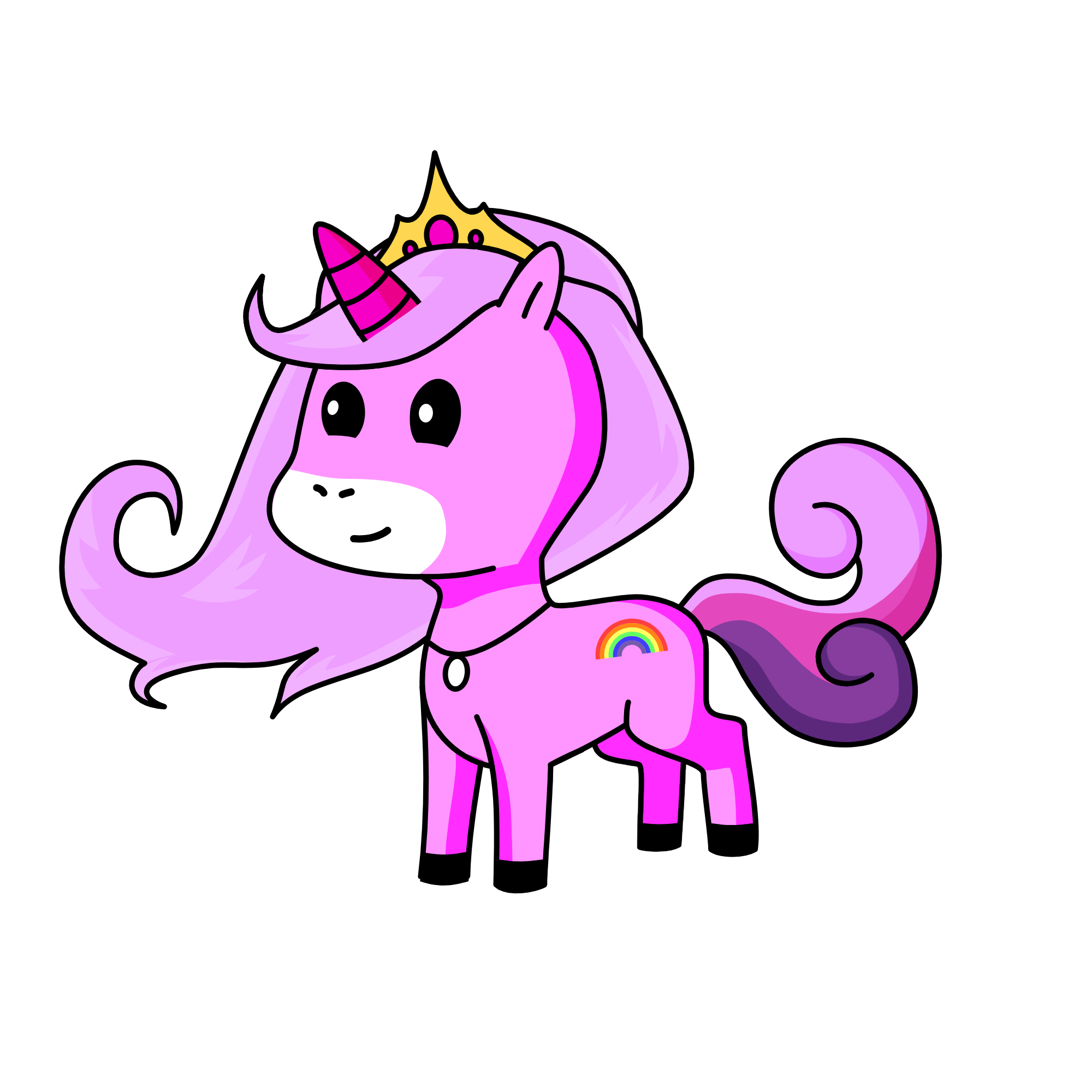 princess, the unicorn