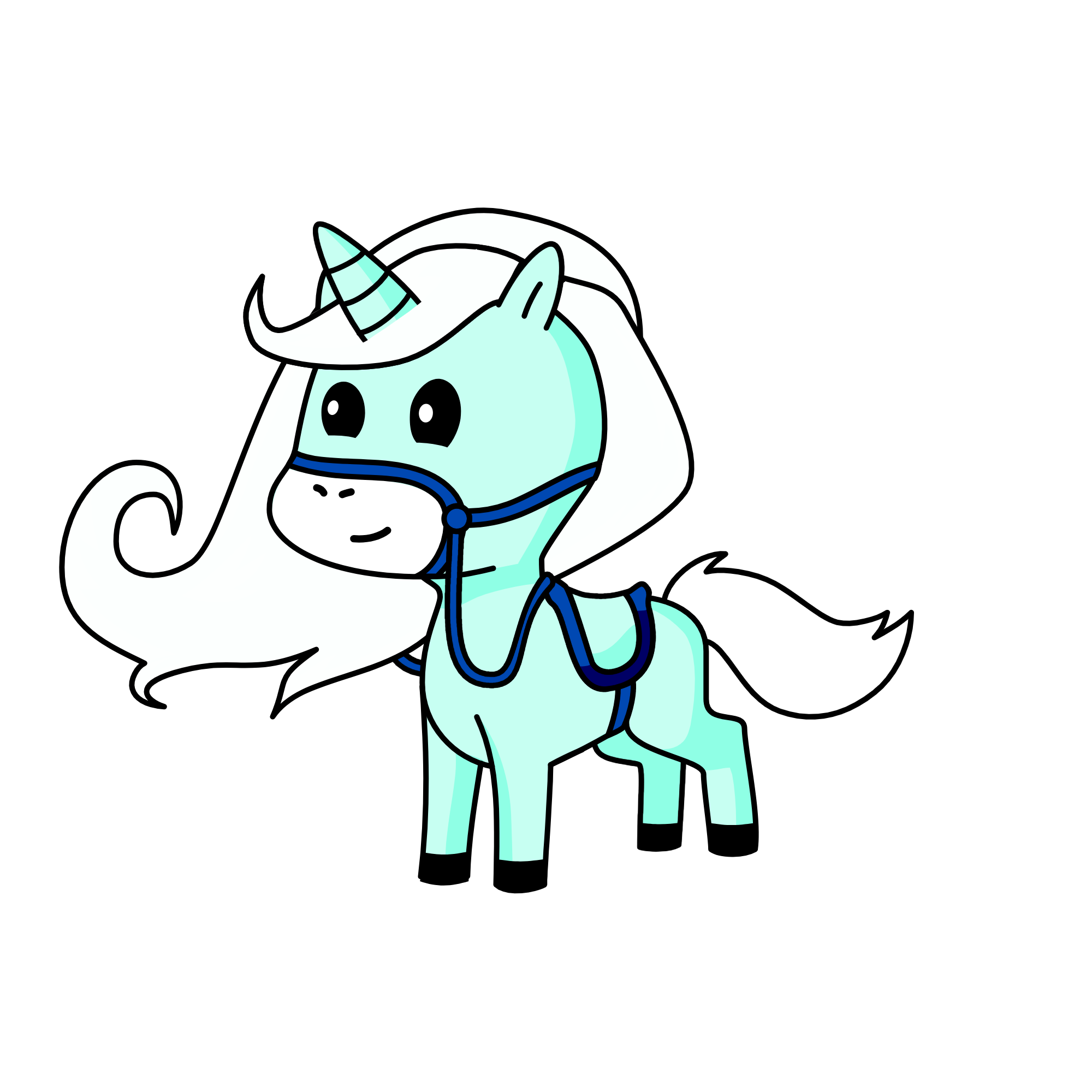 winter, the unicorn