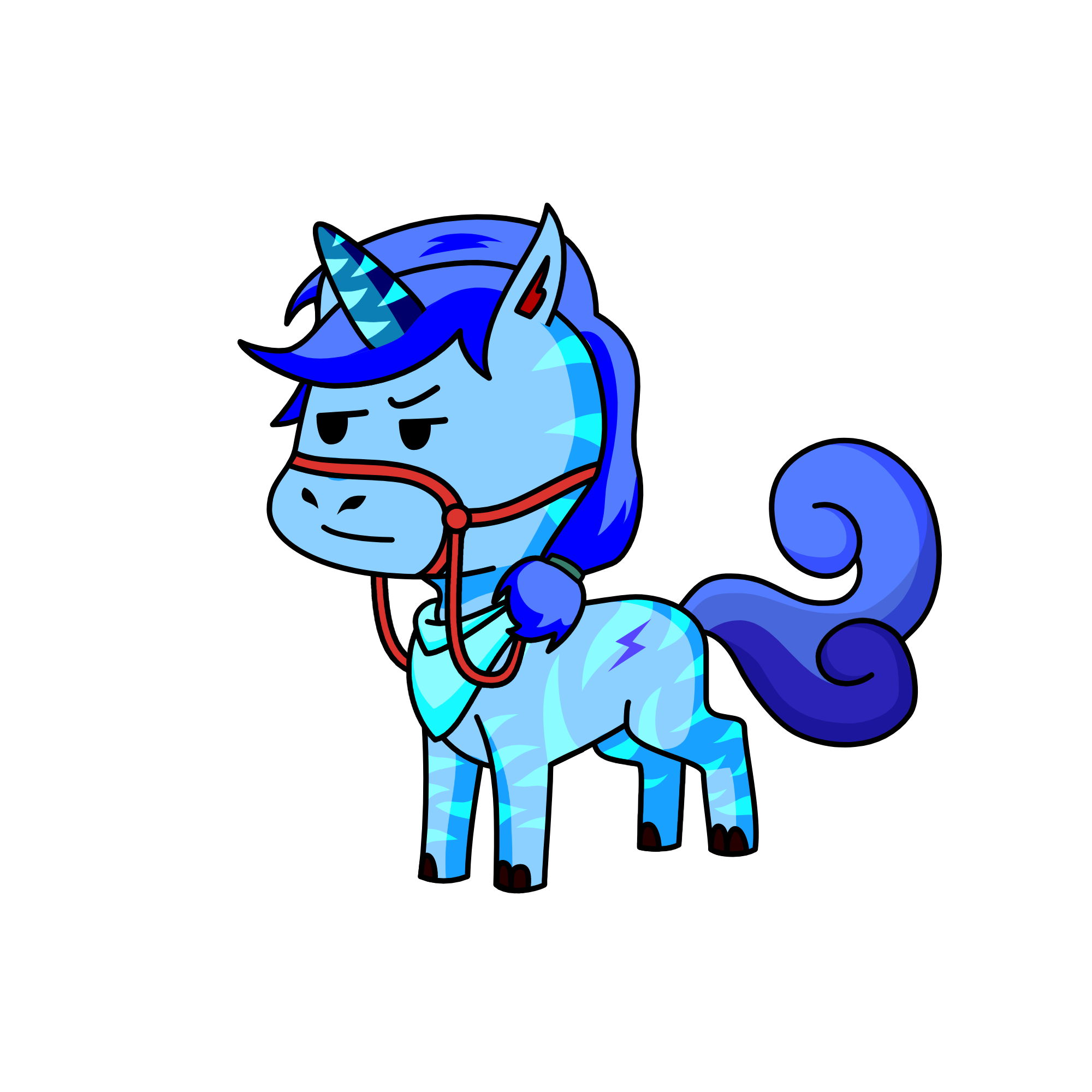 Blake, the unicorn