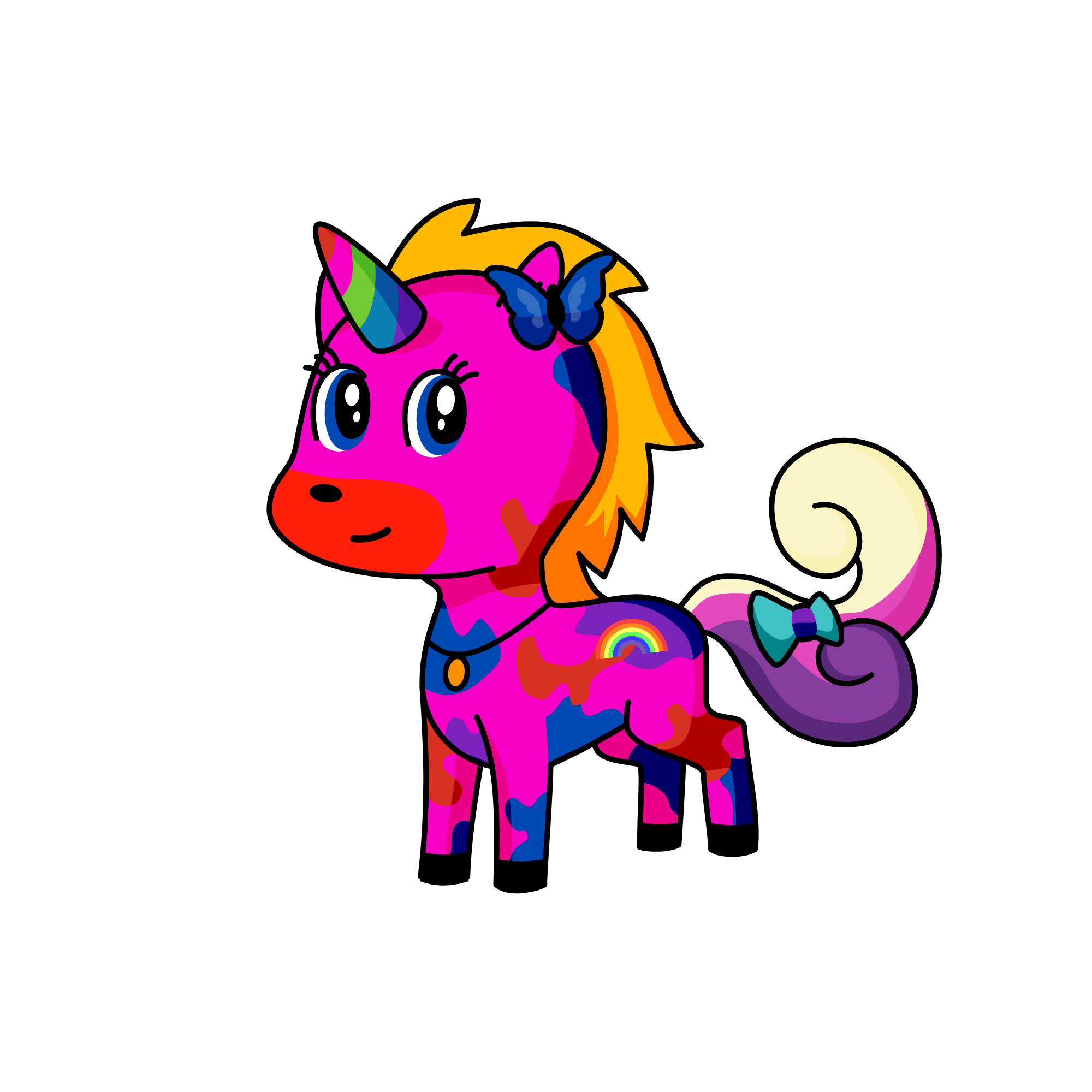 Sienna, the unicorn