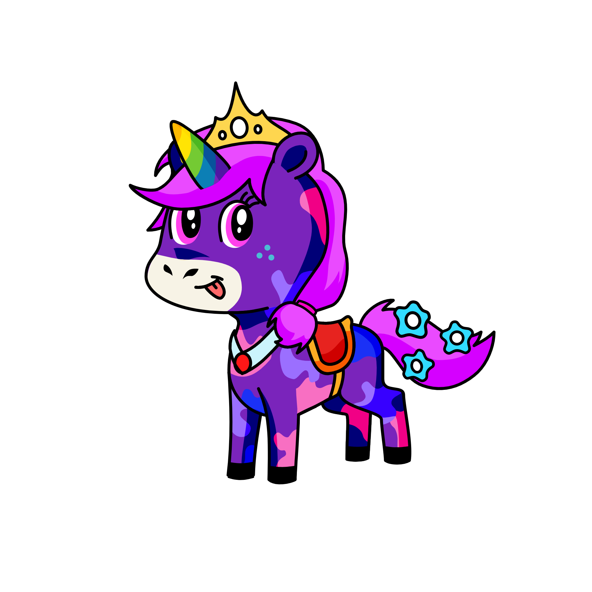 Bloom, the unicorn