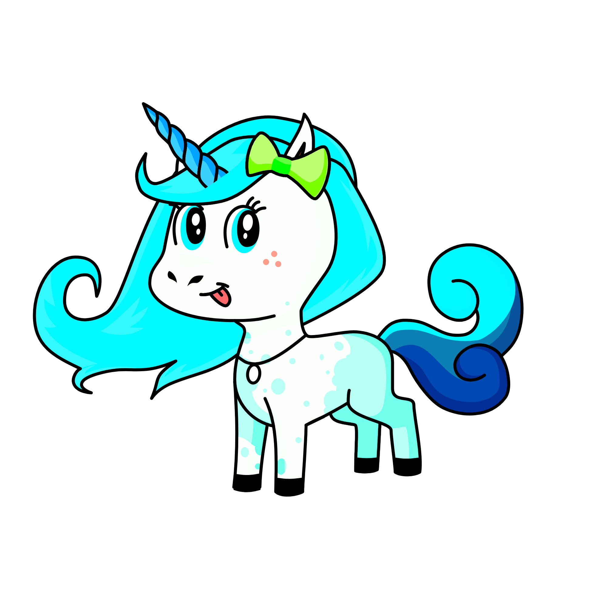Serindipity, the unicorn