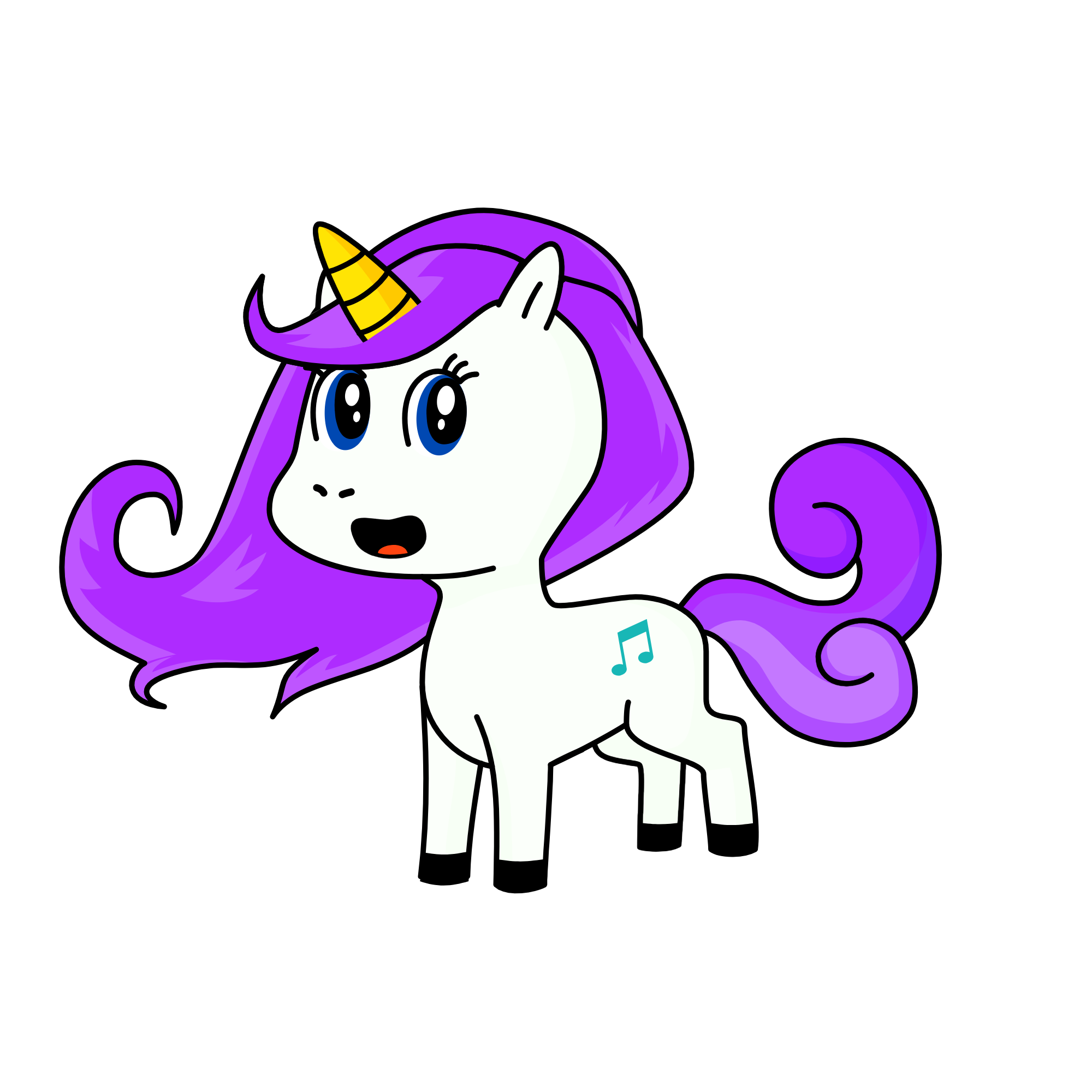 Bad Rarity, the unicorn