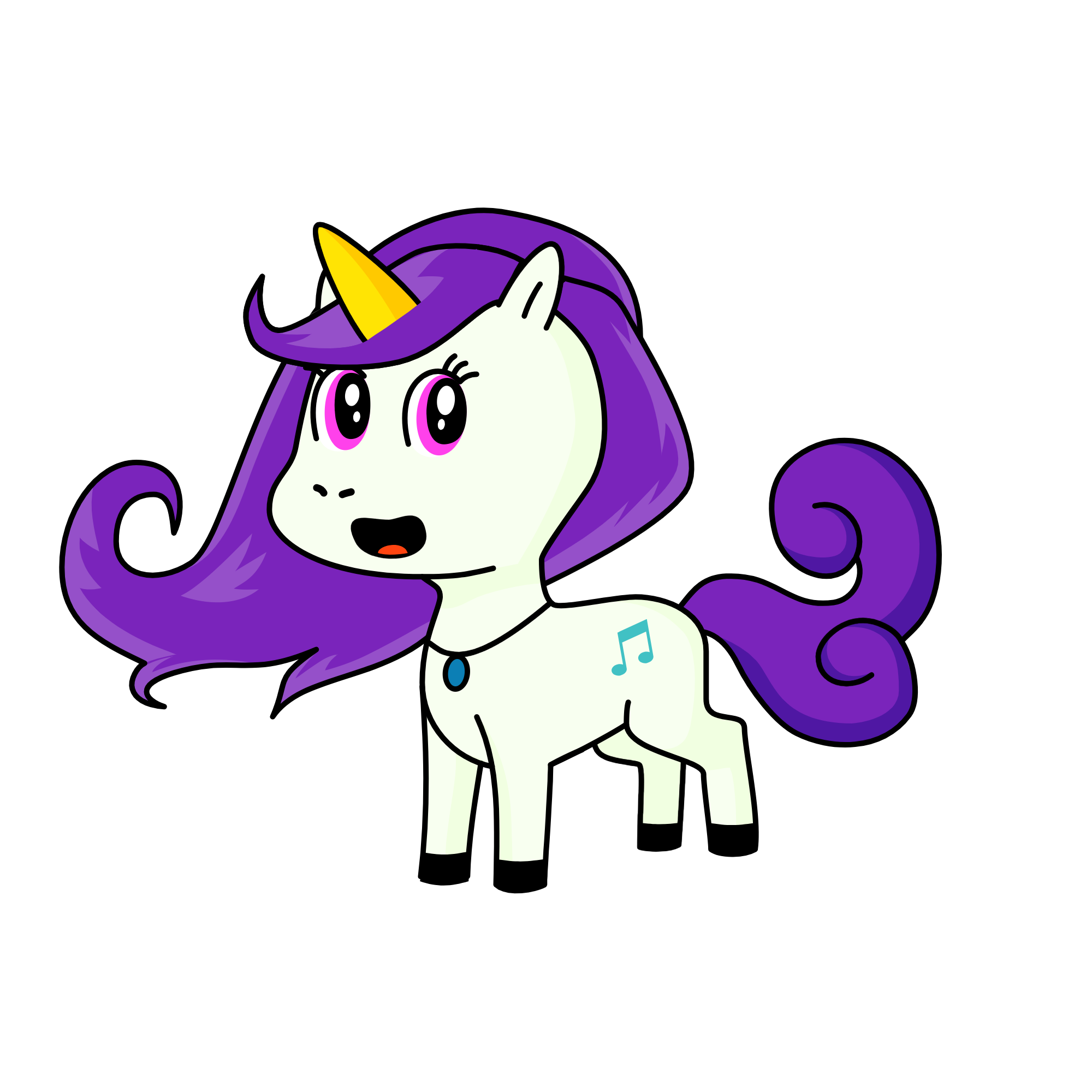 no name, the unicorn