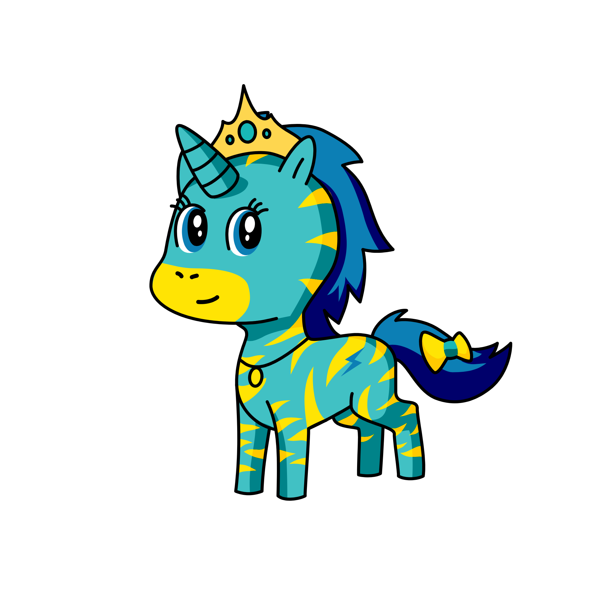 Lightning, the unicorn