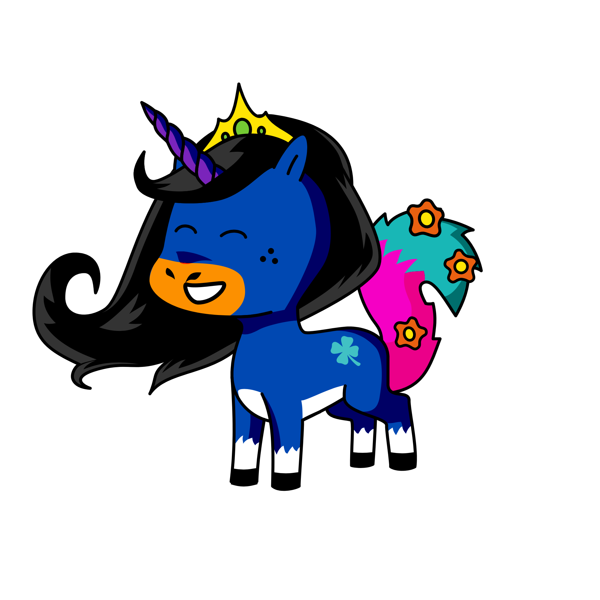 Ufeh, the unicorn