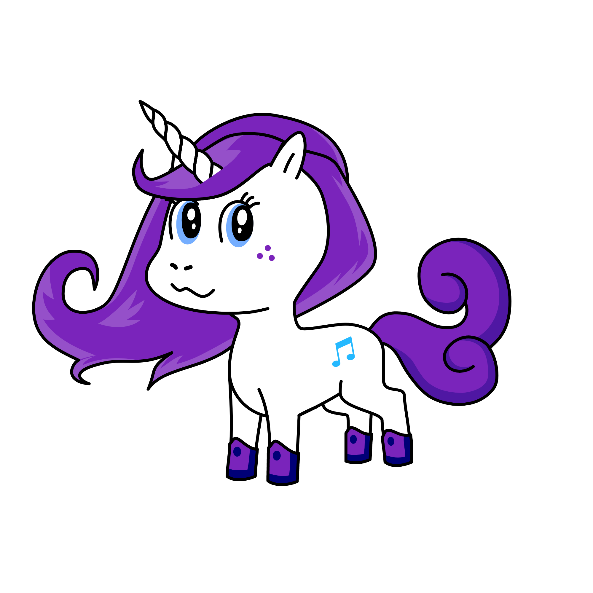 Queen Raity, the unicorn