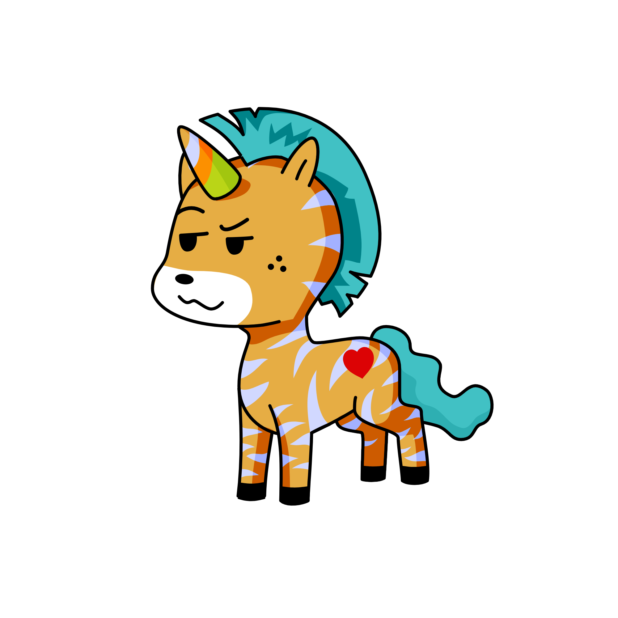 piemeltje, the unicorn