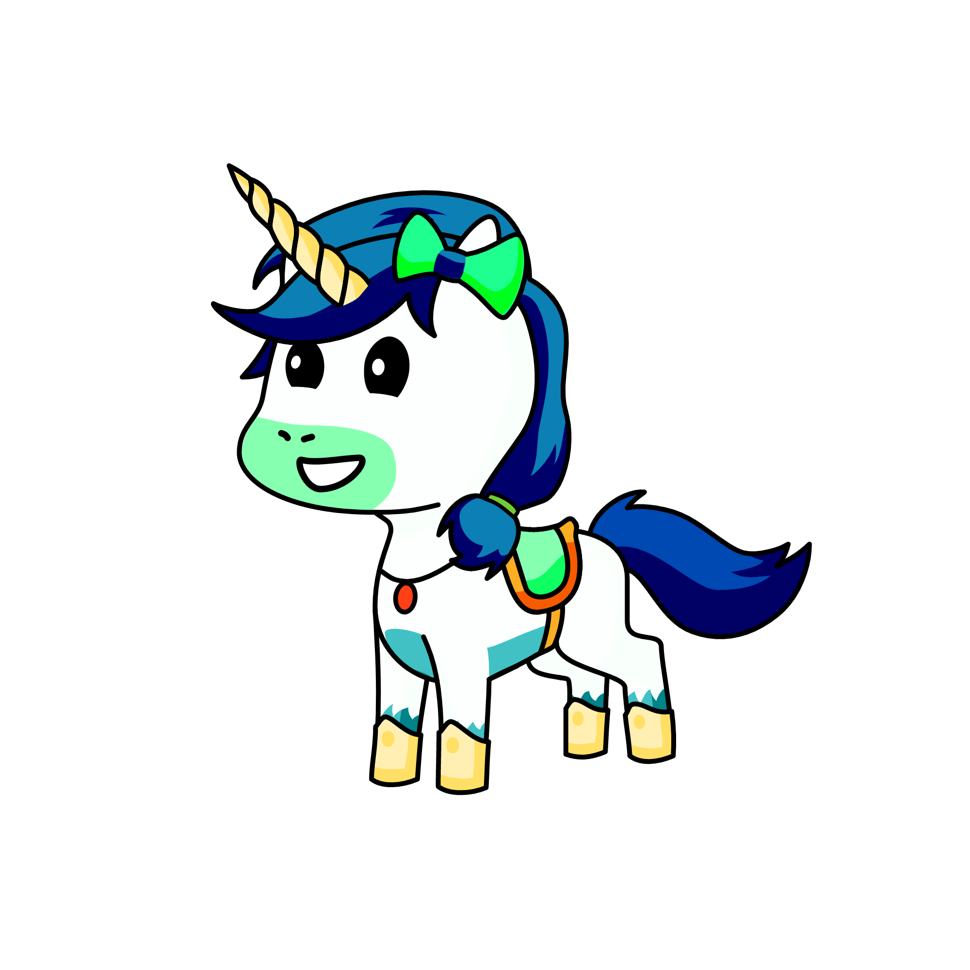 tina, the unicorn