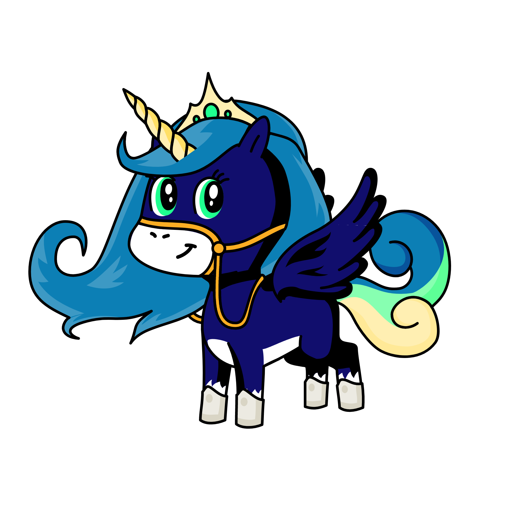 luna, the unicorn
