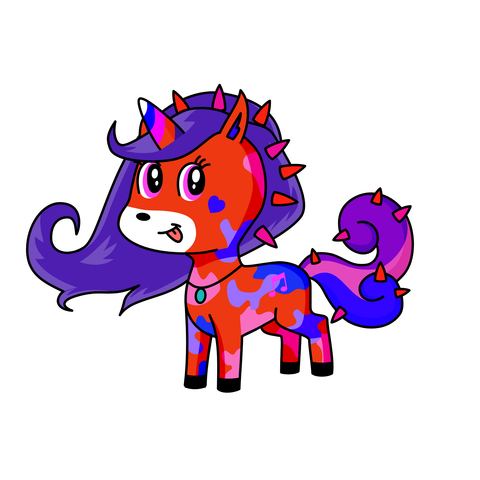 Cadence&Ariel, the unicorn