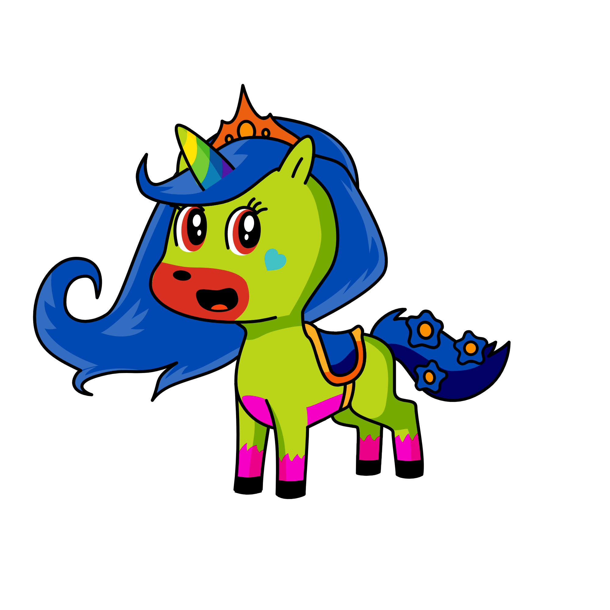 oli, the unicorn