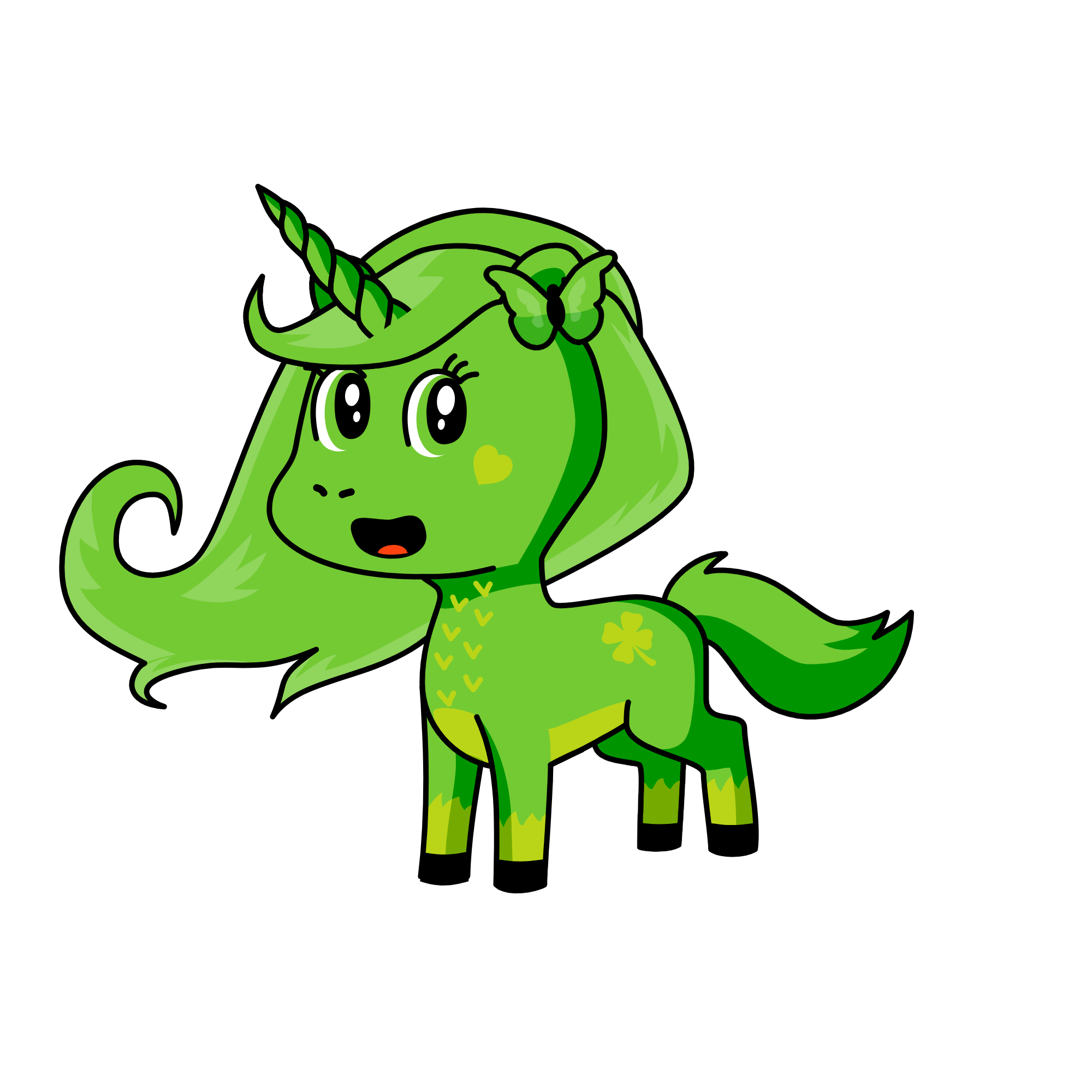 unicorn nature, the unicorn