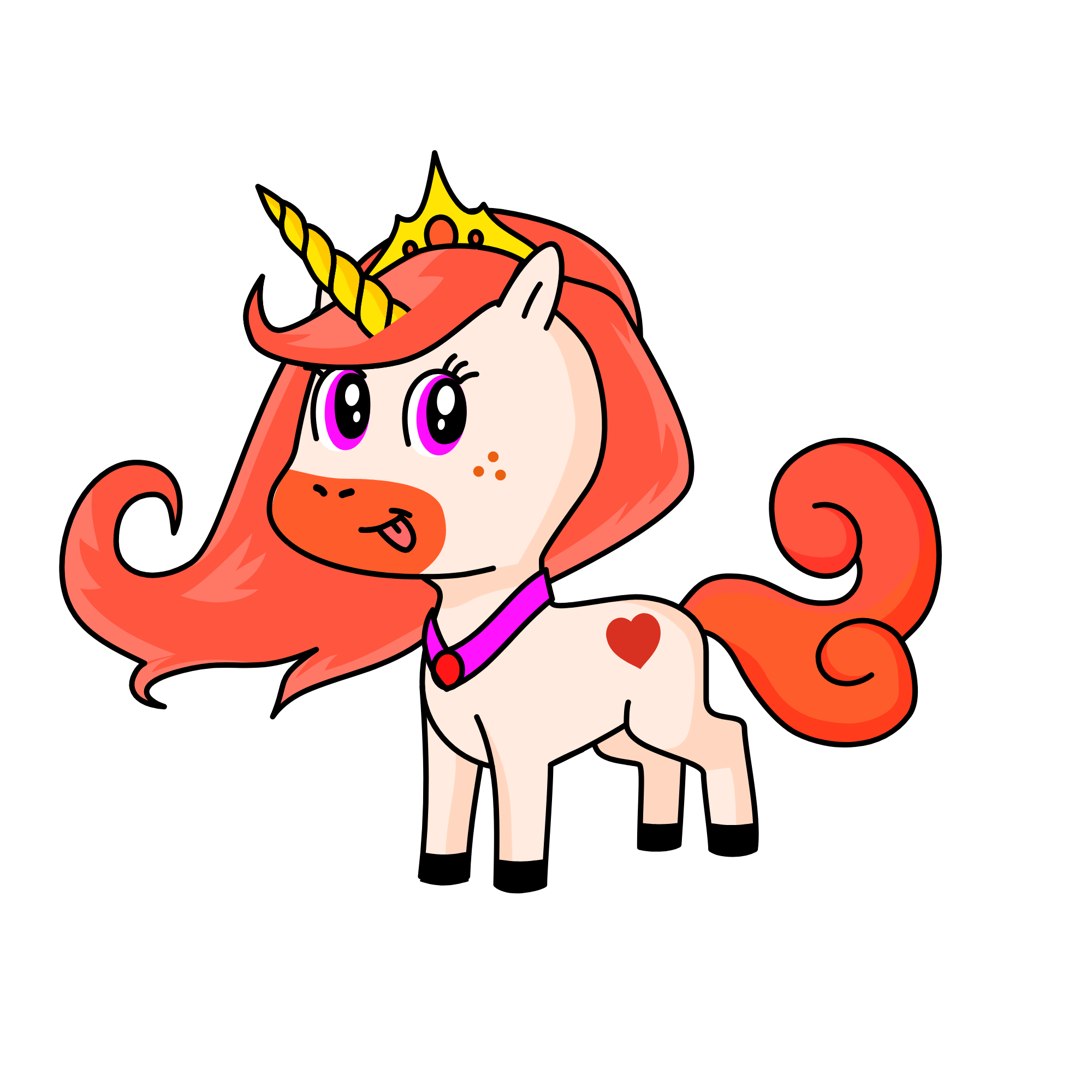 bombom, the unicorn