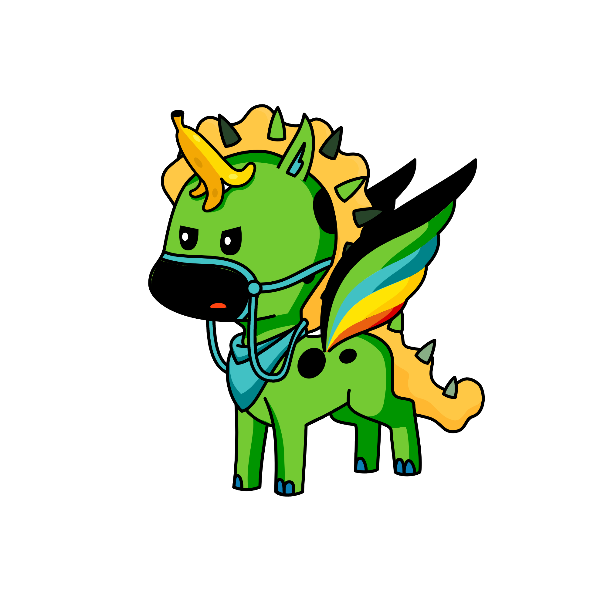 F.S, the unicorn