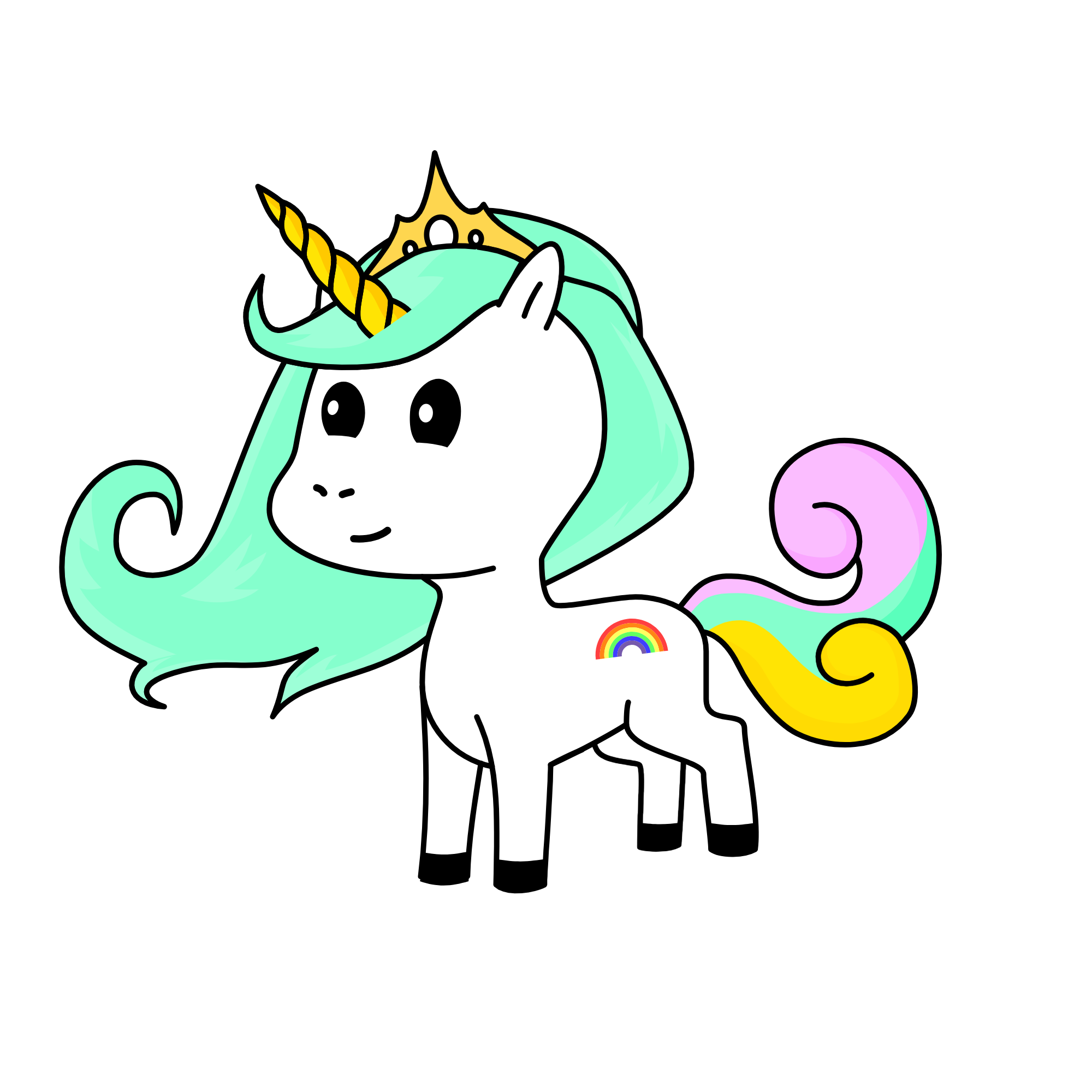 princess Celistia, the unicorn