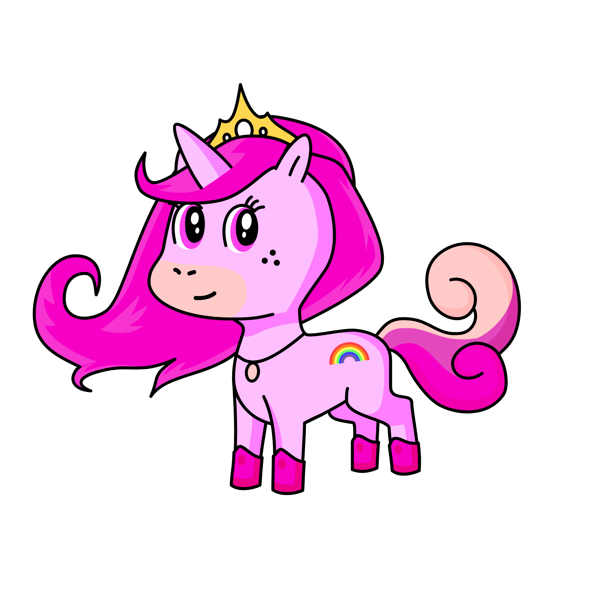 princess crystl, the unicorn