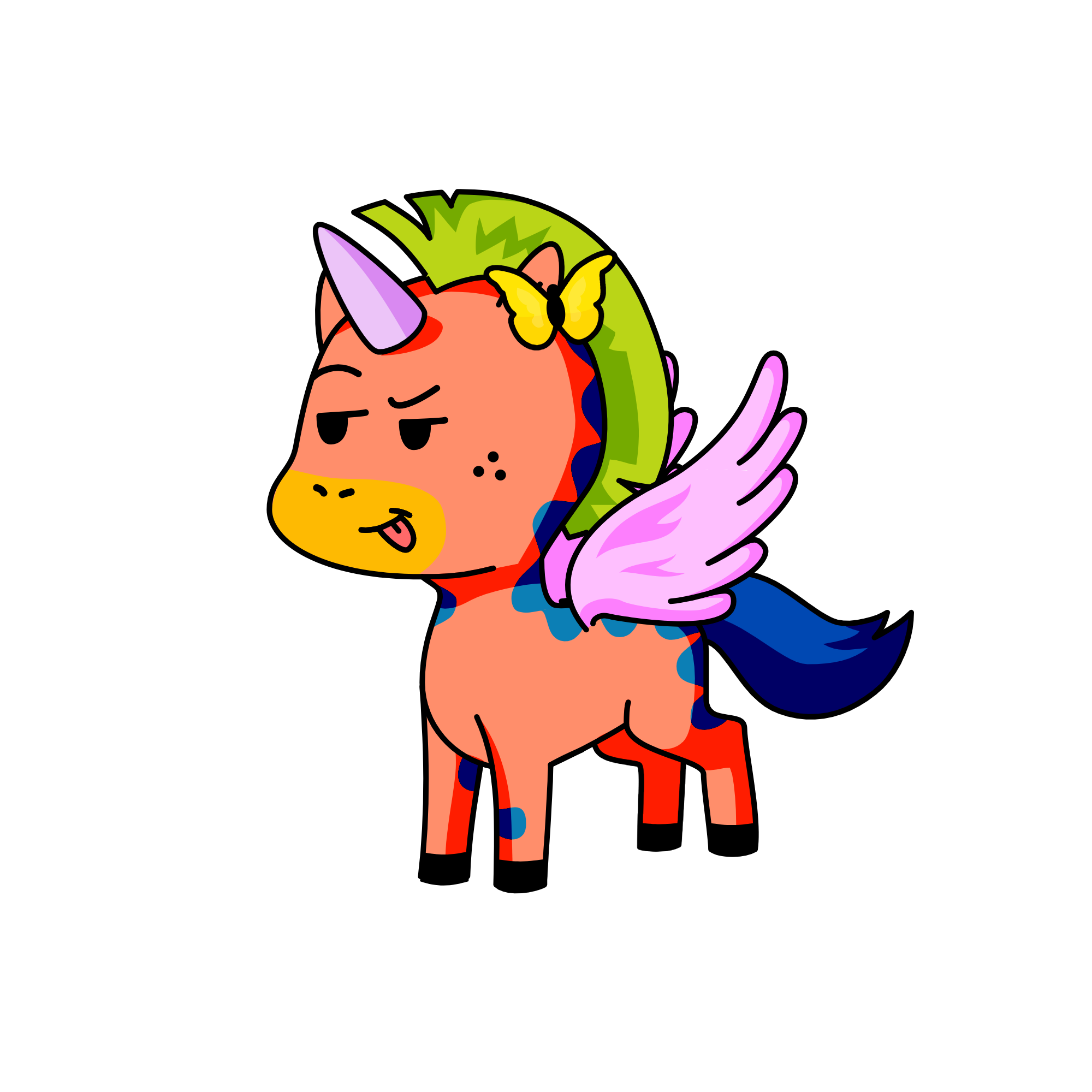 Alice, the unicorn