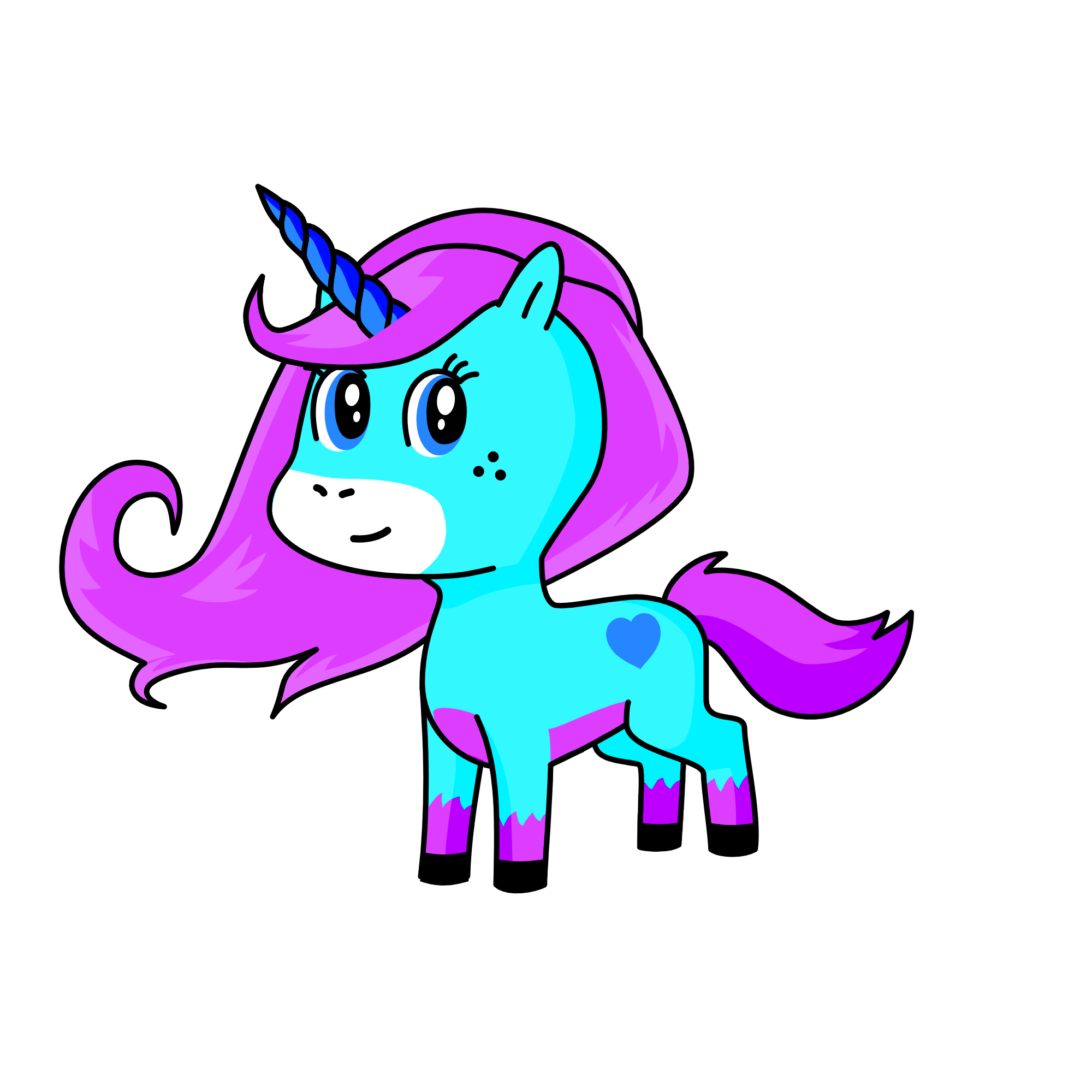 cot and candy, the unicorn