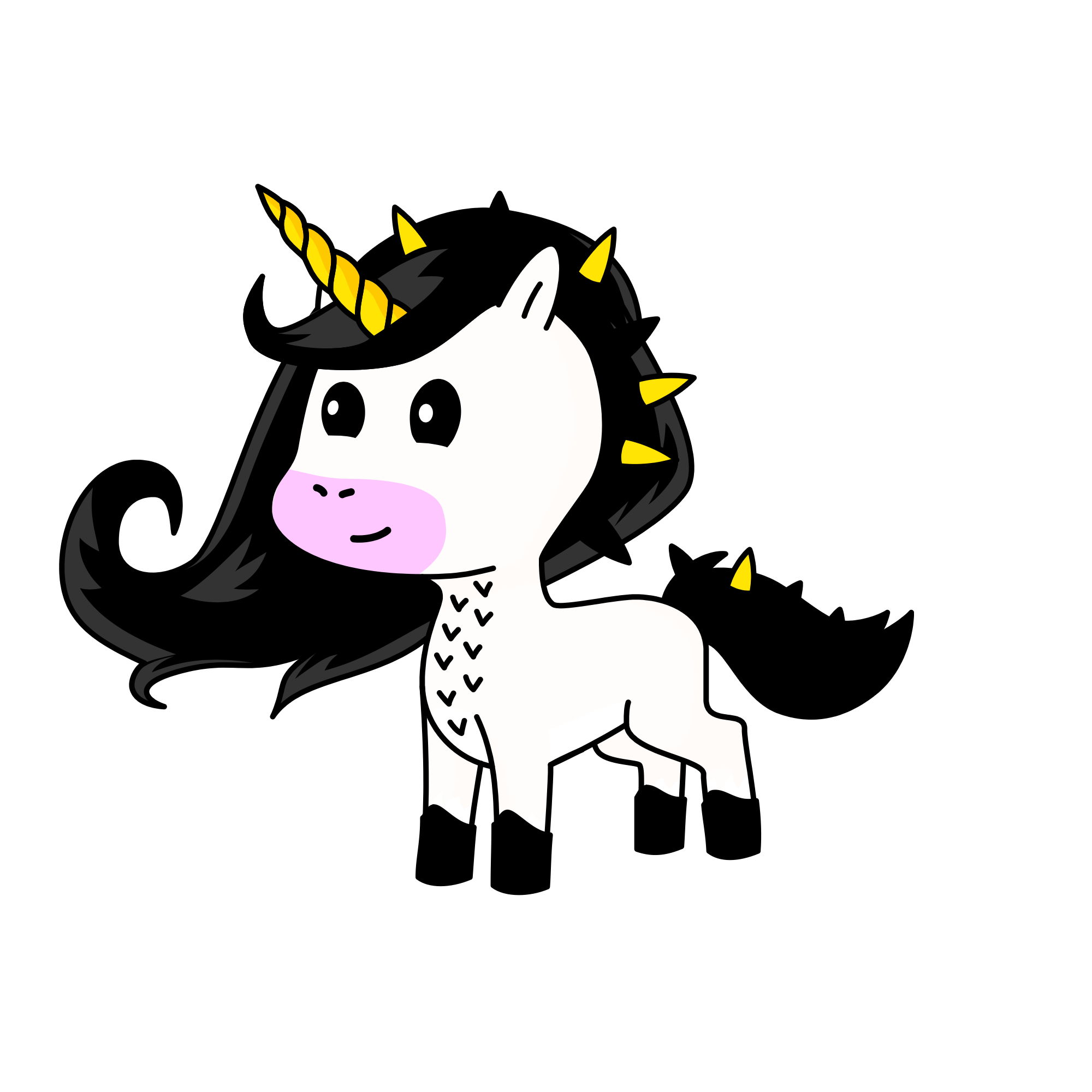Luna, the unicorn