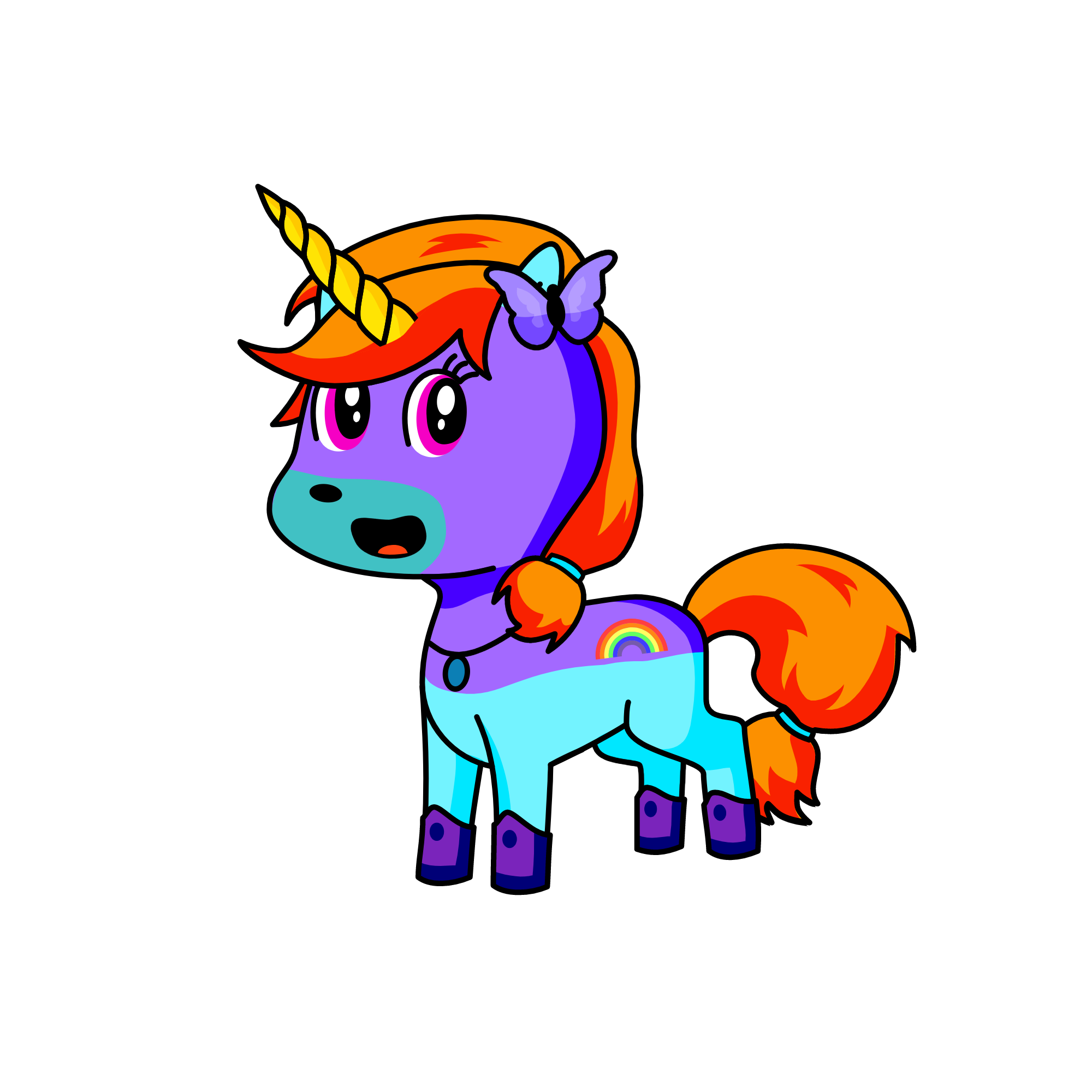 Lyhla, the unicorn