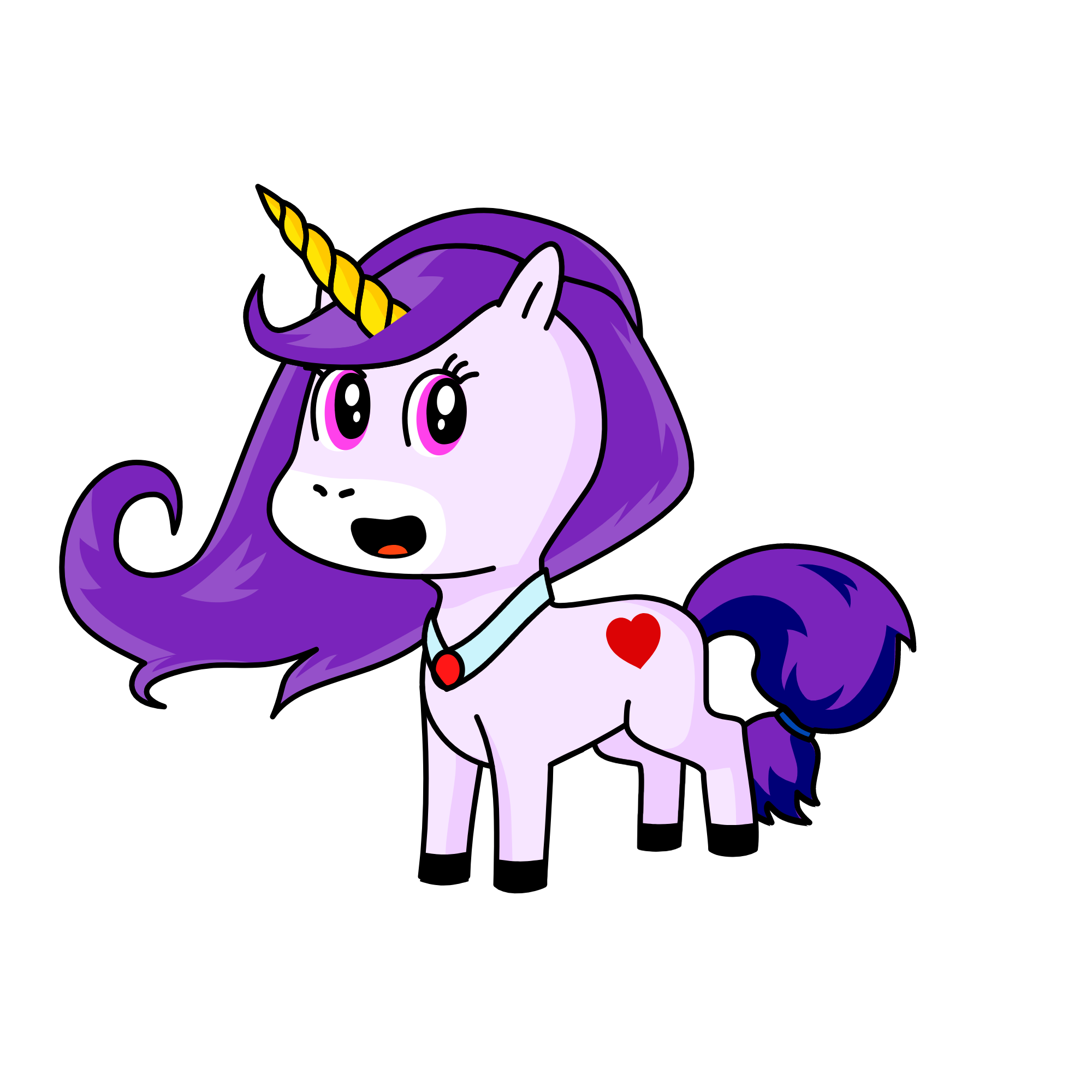 Lizzy, the unicorn