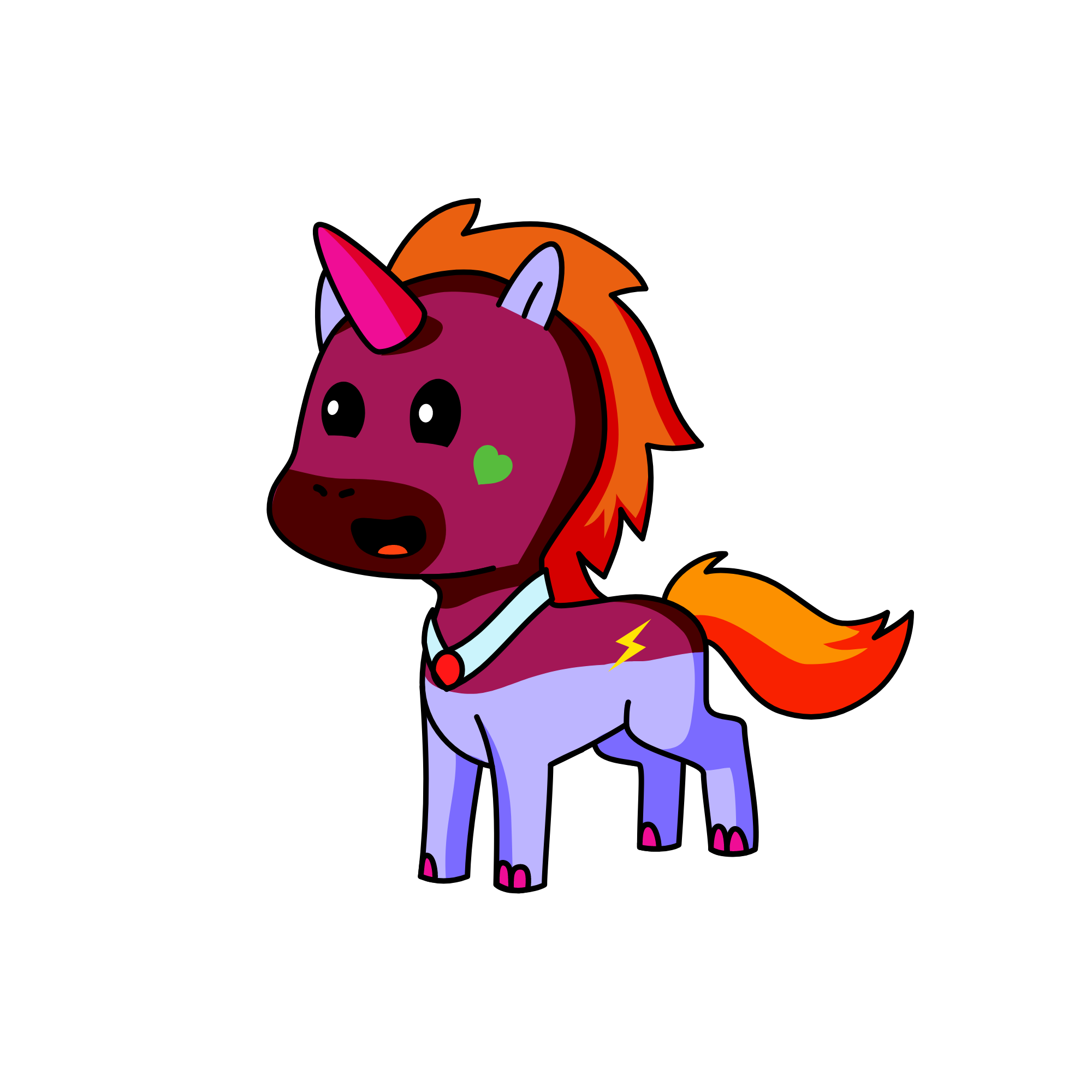 super hero, the unicorn