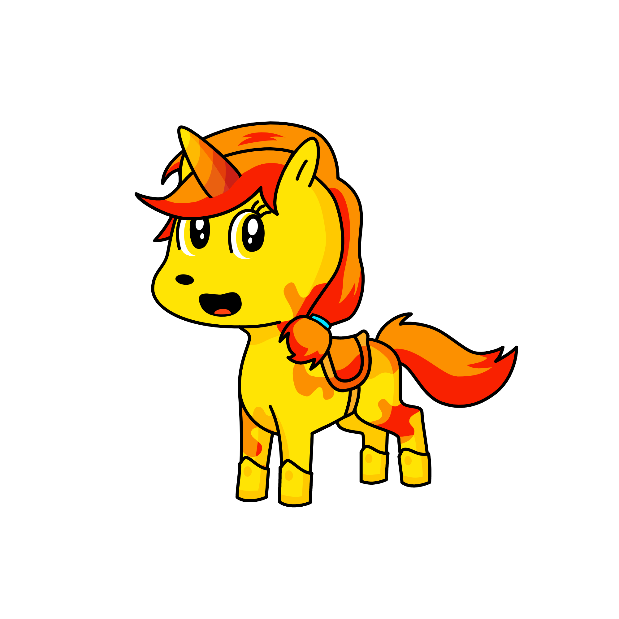 Cedric , the unicorn