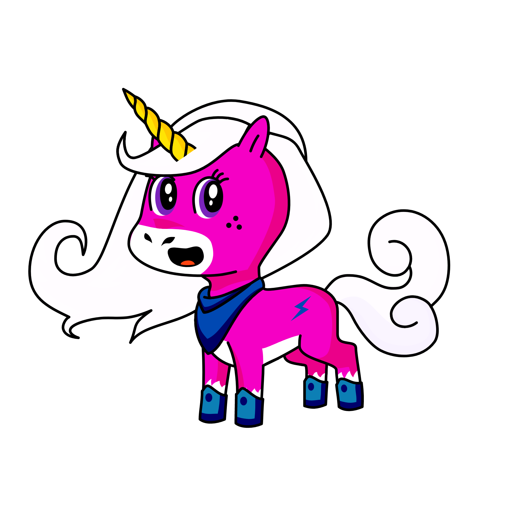 snow, the unicorn