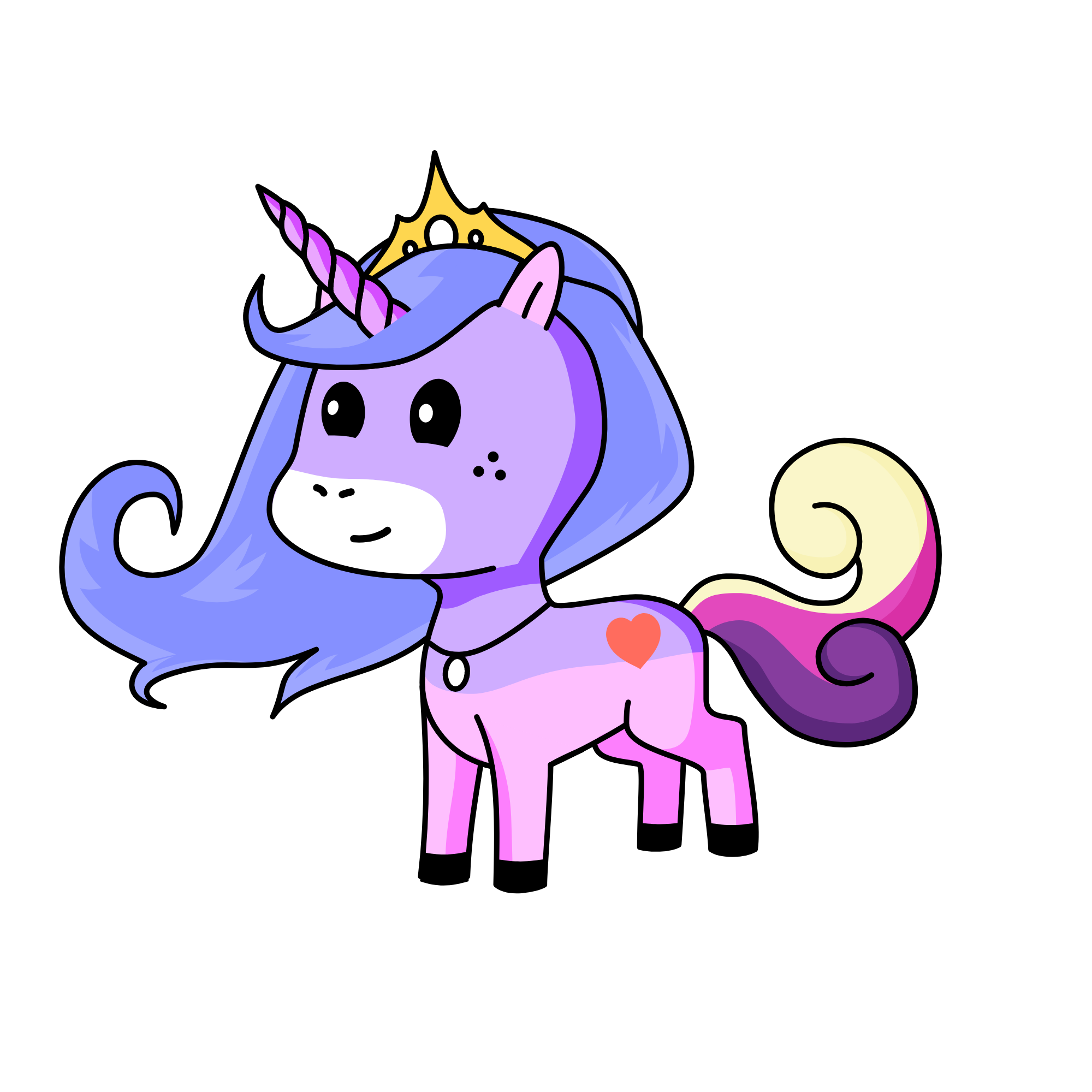 Princess Nikki, the unicorn