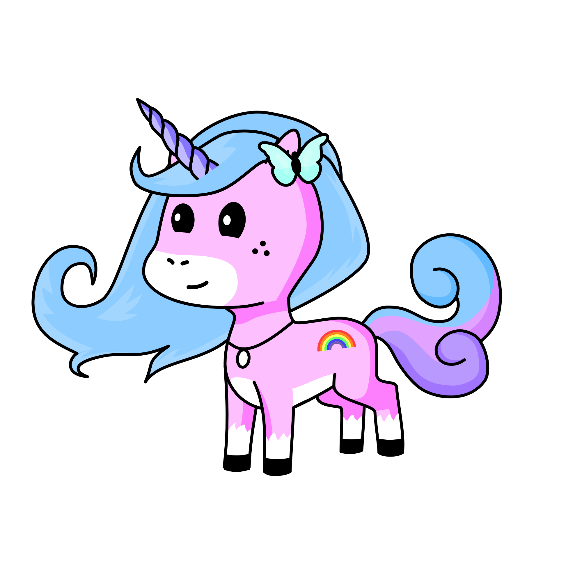 Princess Bella , the unicorn