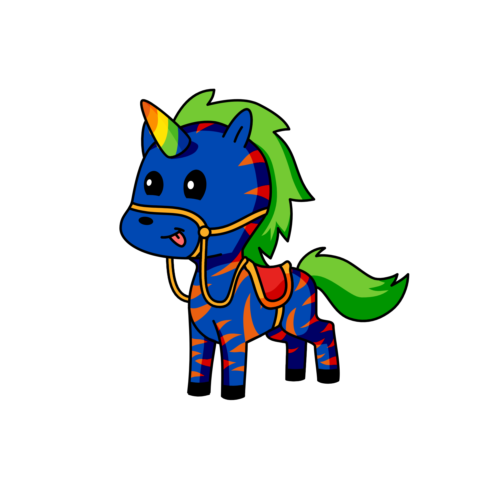 Balloogoo, the unicorn