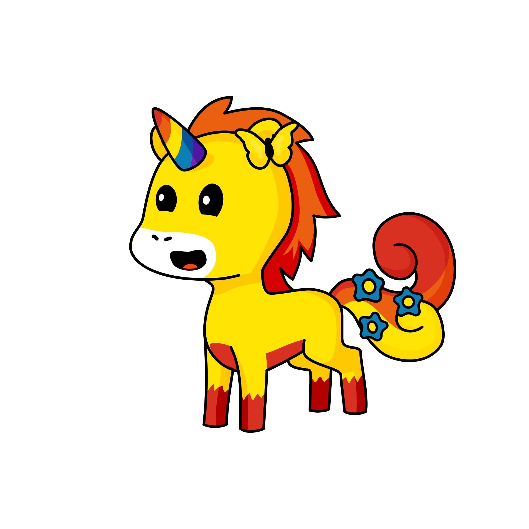 summer, the unicorn