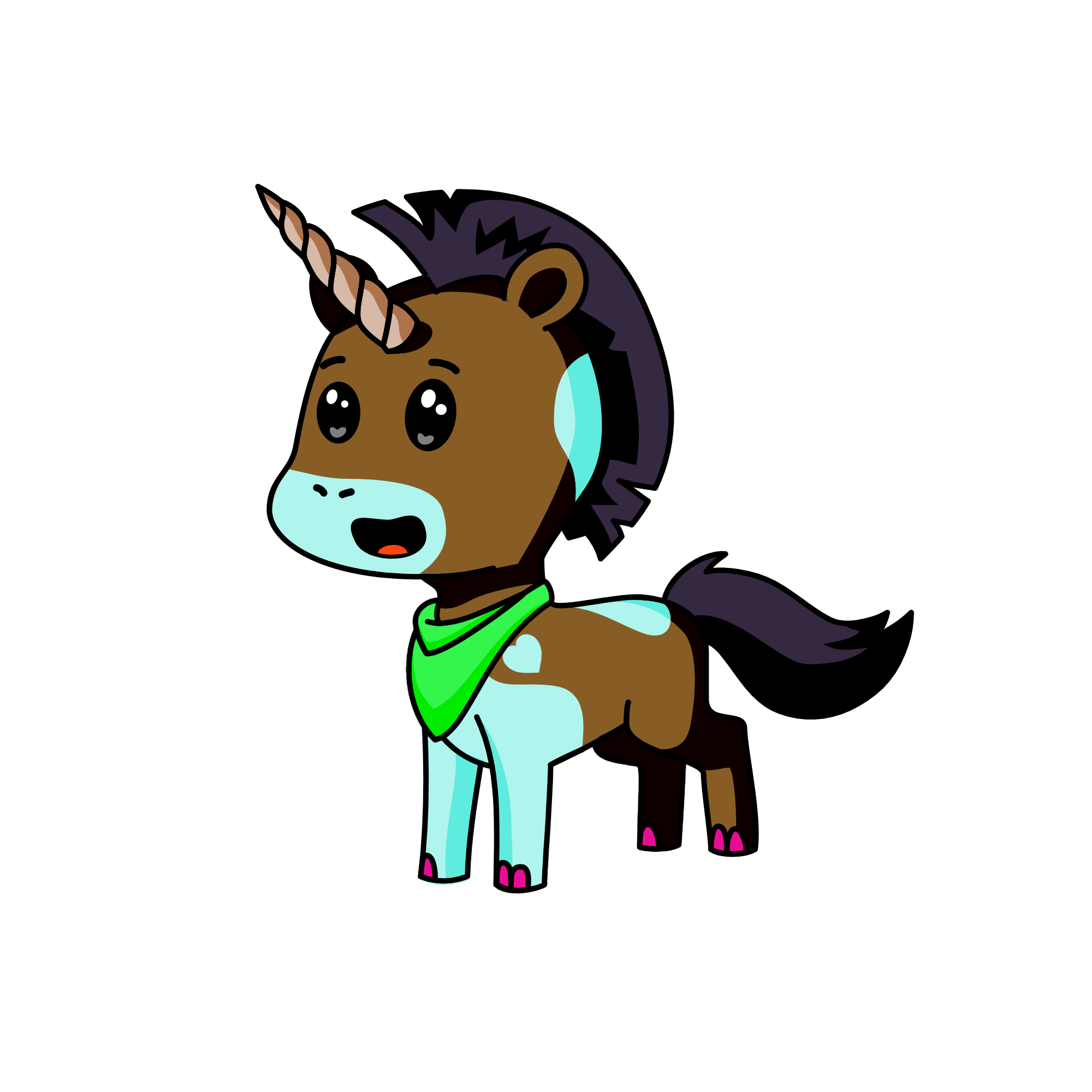 Chocolate, the unicorn