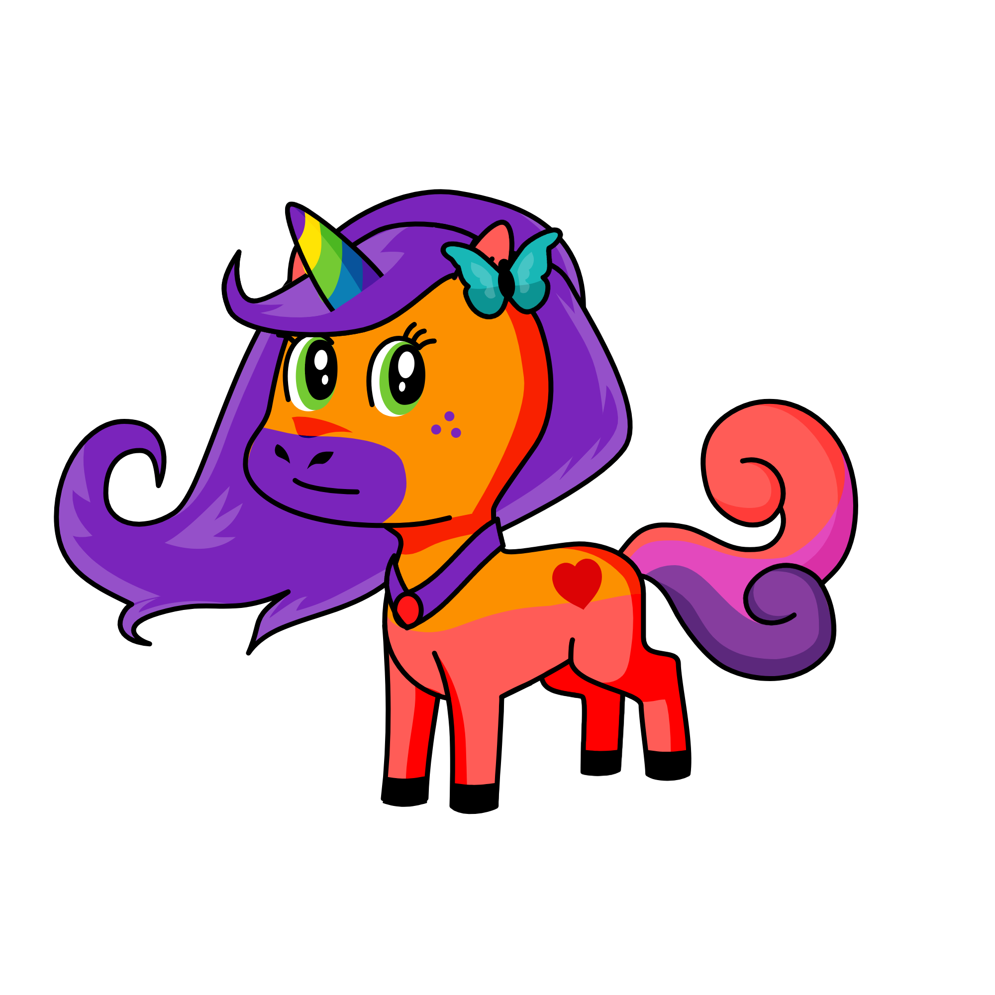LISA, the unicorn