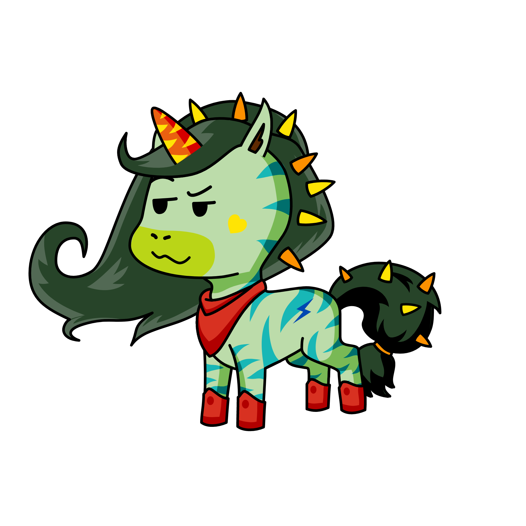 Corn, the unicorn