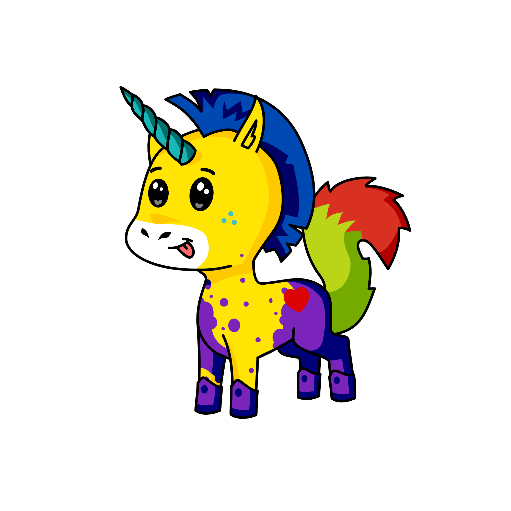 nothing, the unicorn