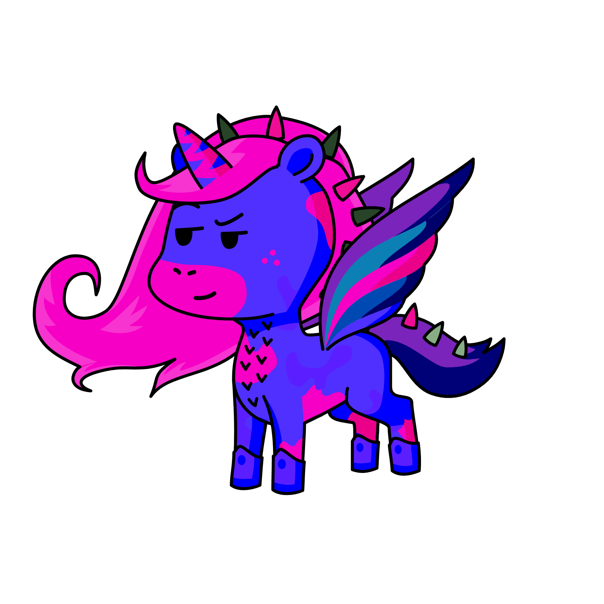 Sharpy, the unicorn