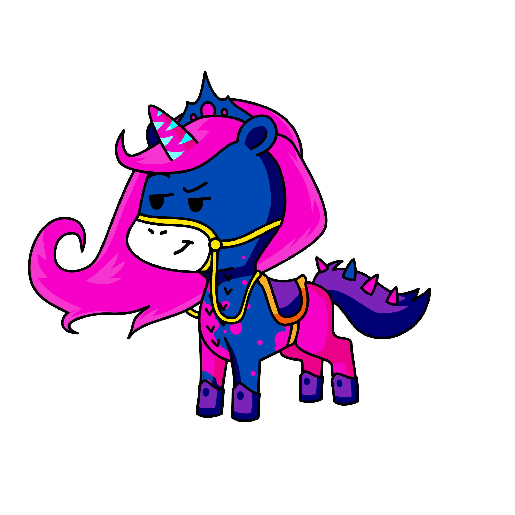 Giffy, the unicorn