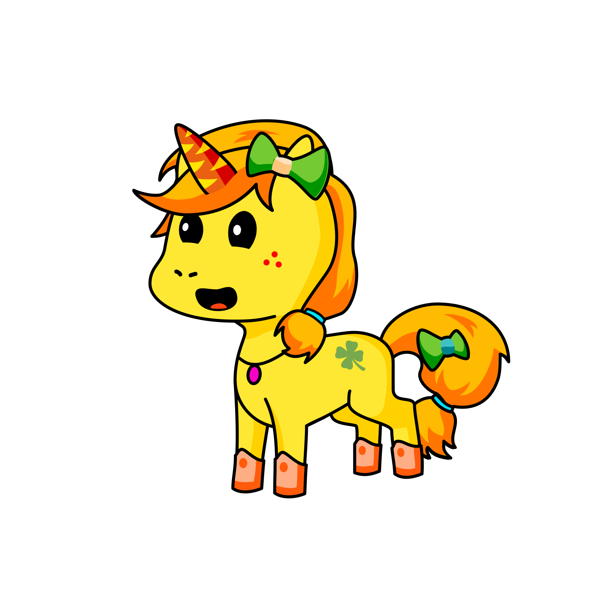 Sugar, the unicorn