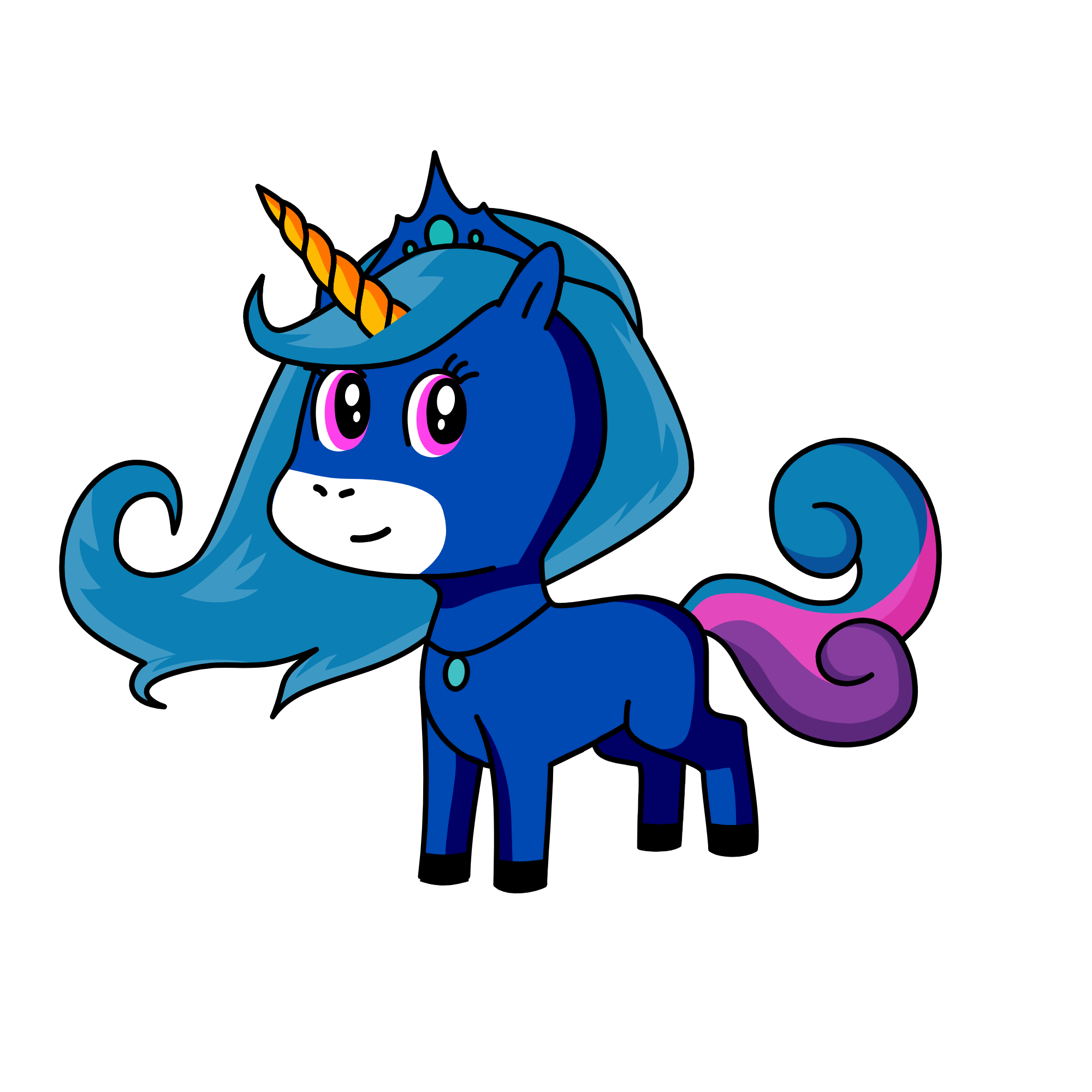 luna, the unicorn