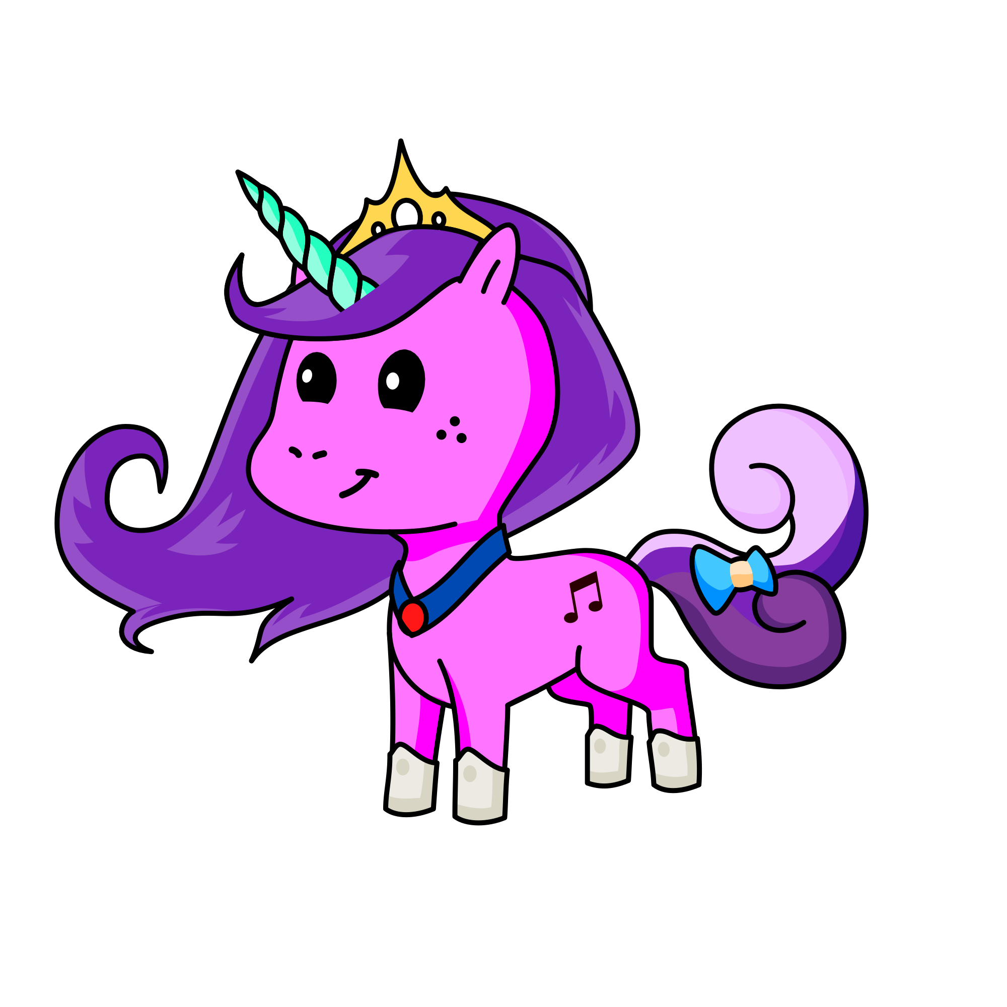 Princess Dreamy, the unicorn