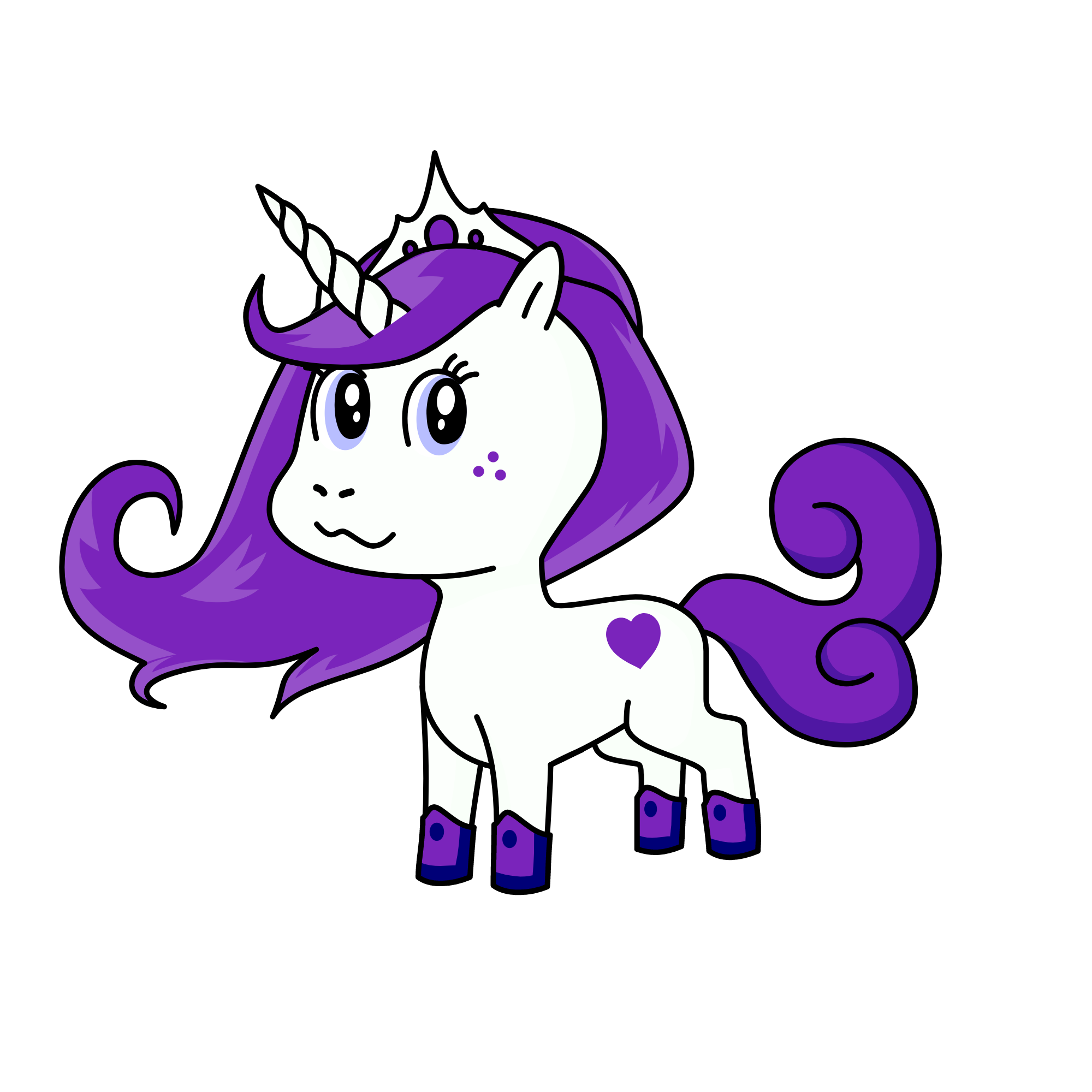 Queen Rartiy, the unicorn