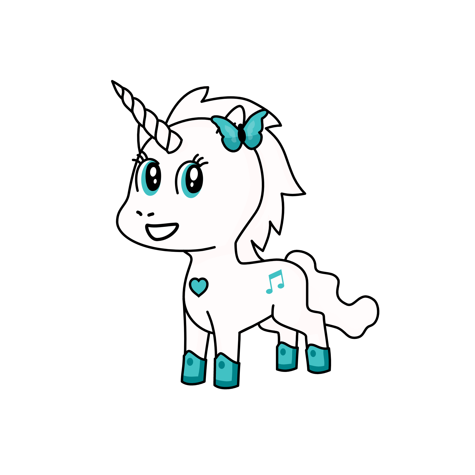 Snow White, the unicorn