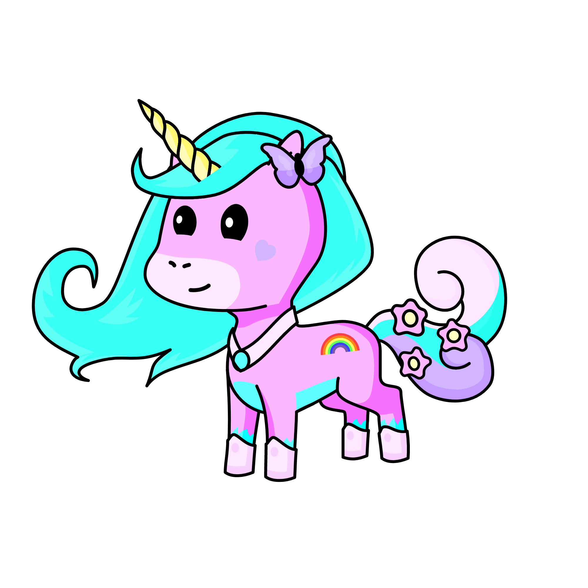 Flower, the unicorn